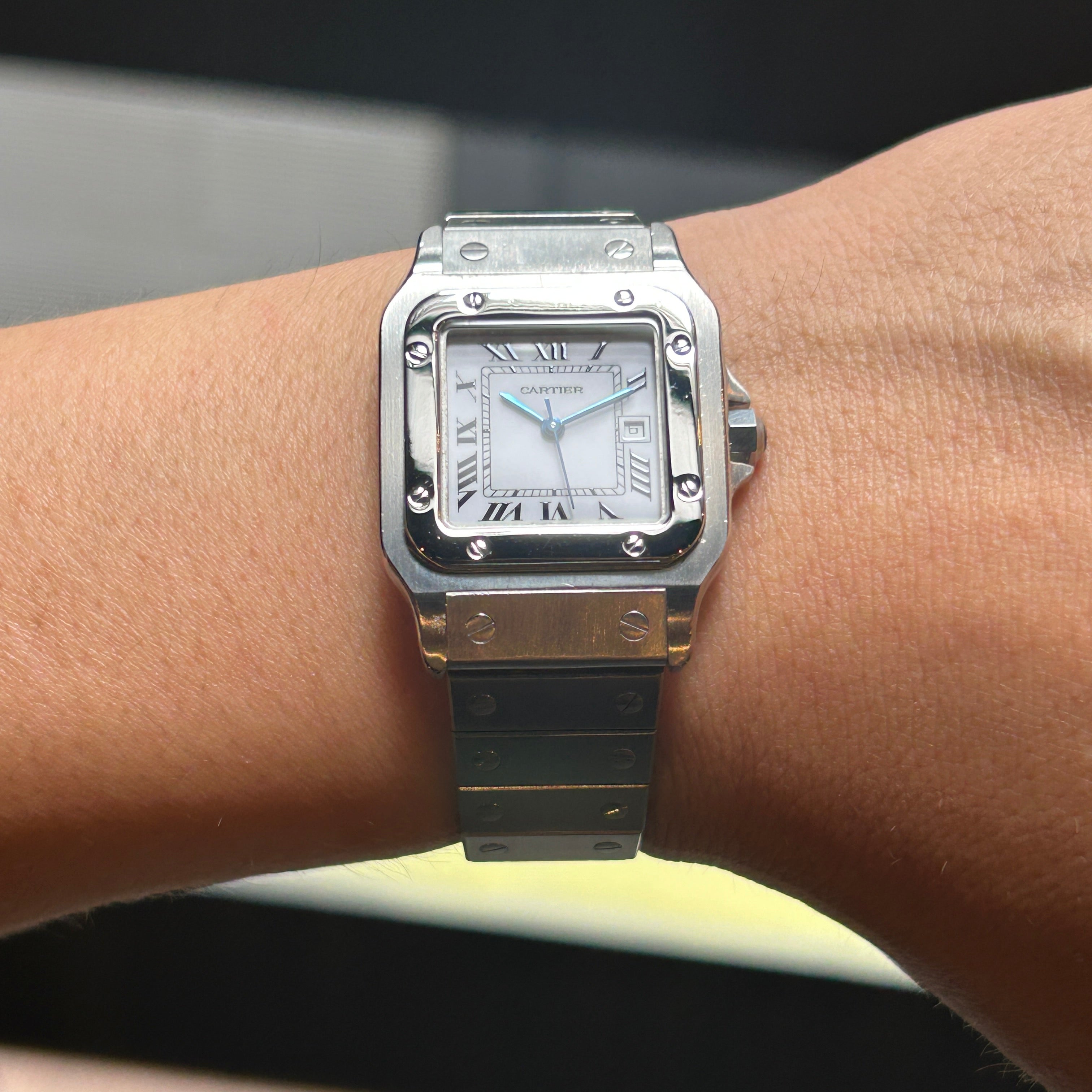 [Cartier] Cartier Santos Galbee LM Stainless Steel