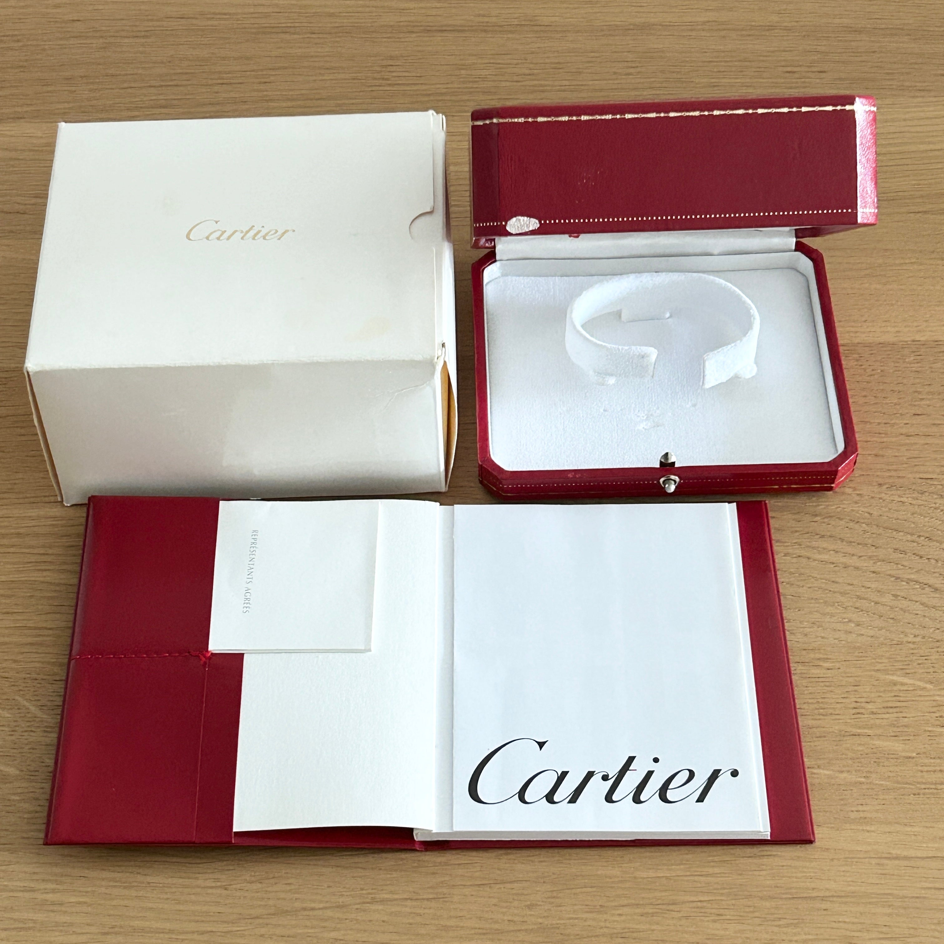 【Cartier】カルティエ<BR>タンクオビュ 18KYG 純正ボックス付き