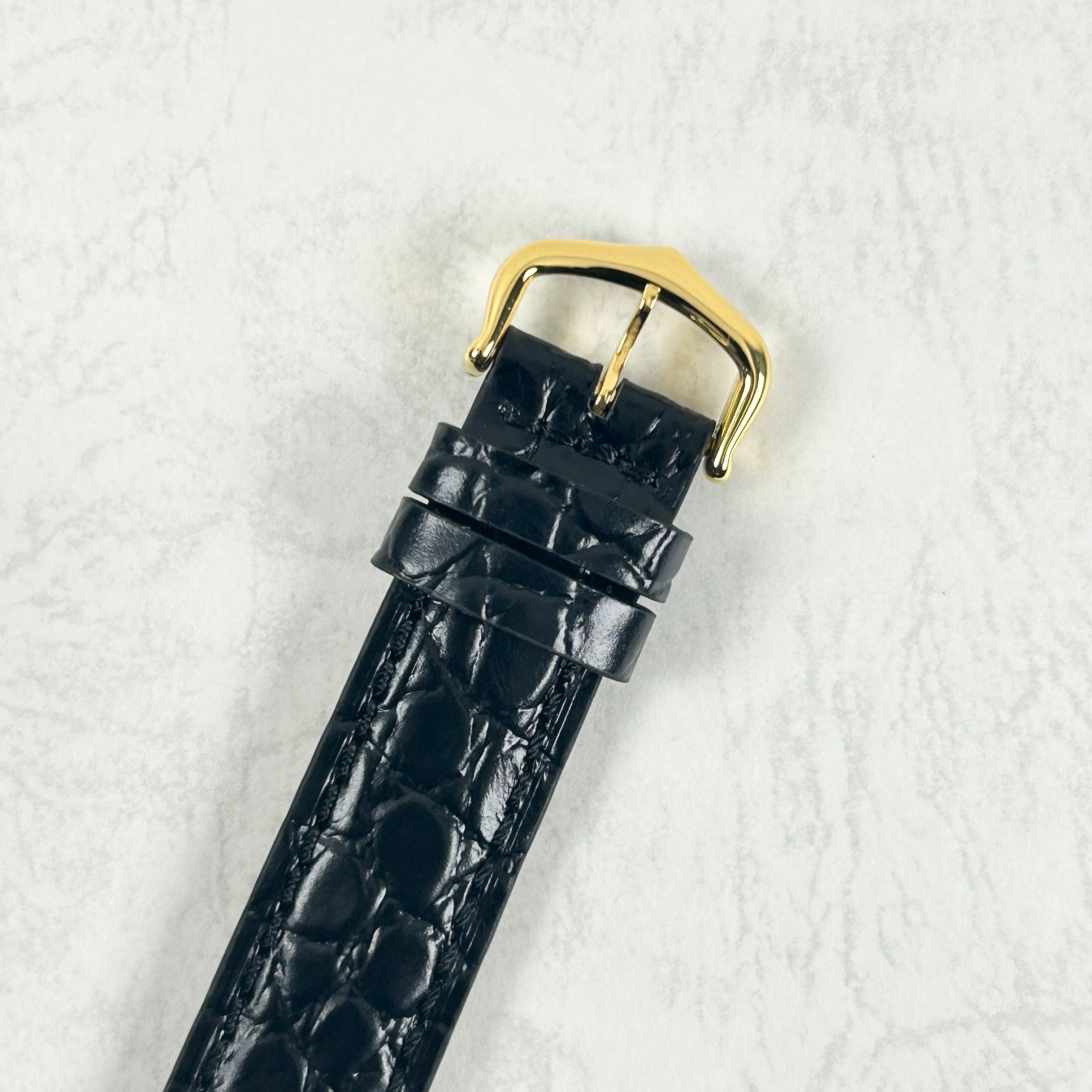 【Cartier】カルティエ<BR>マストタンク LM手巻きアイボリーローマ 永久保証書付き