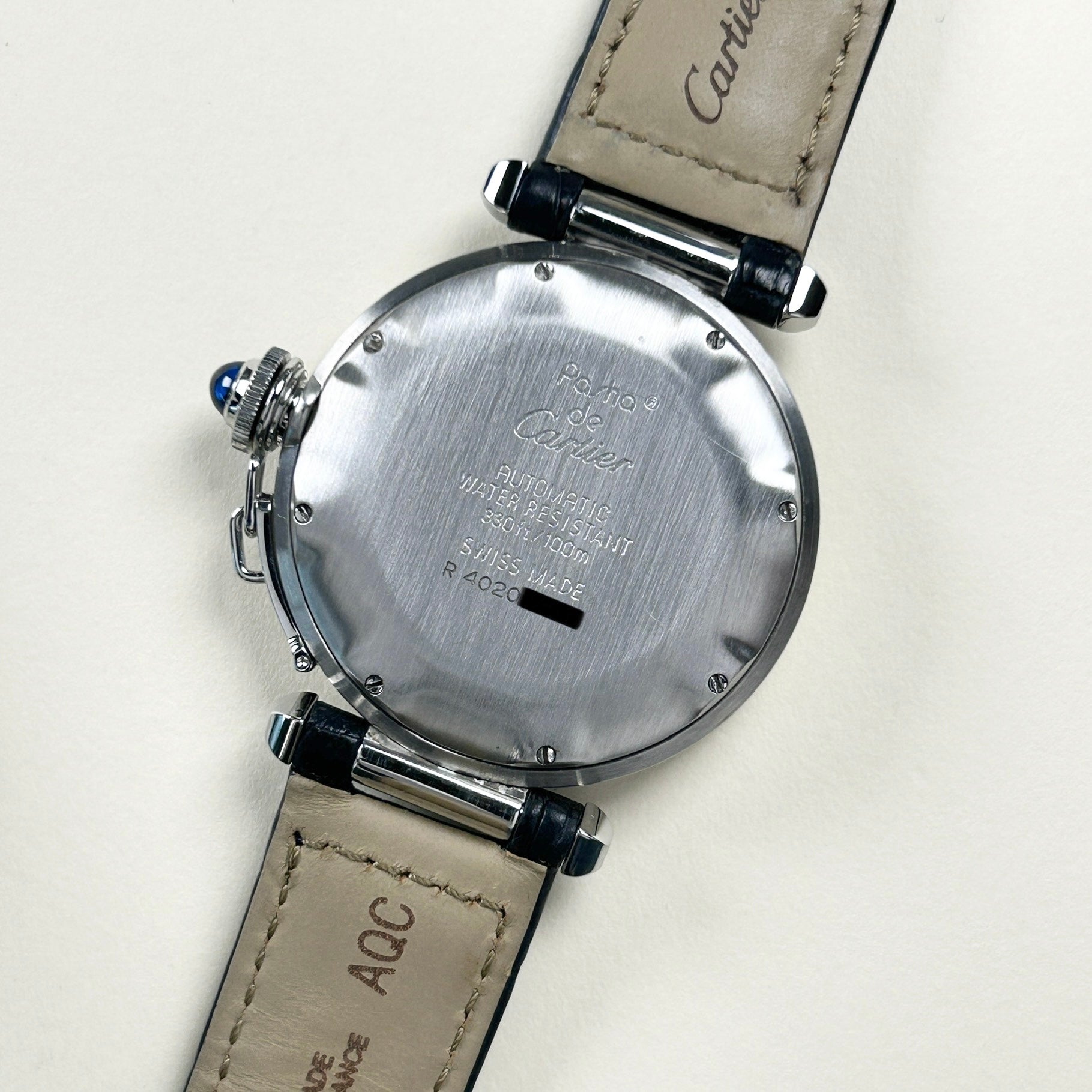 [Cartier] Cartier Pasha C38 outer bezel Ivory 12, 3, 6, 9