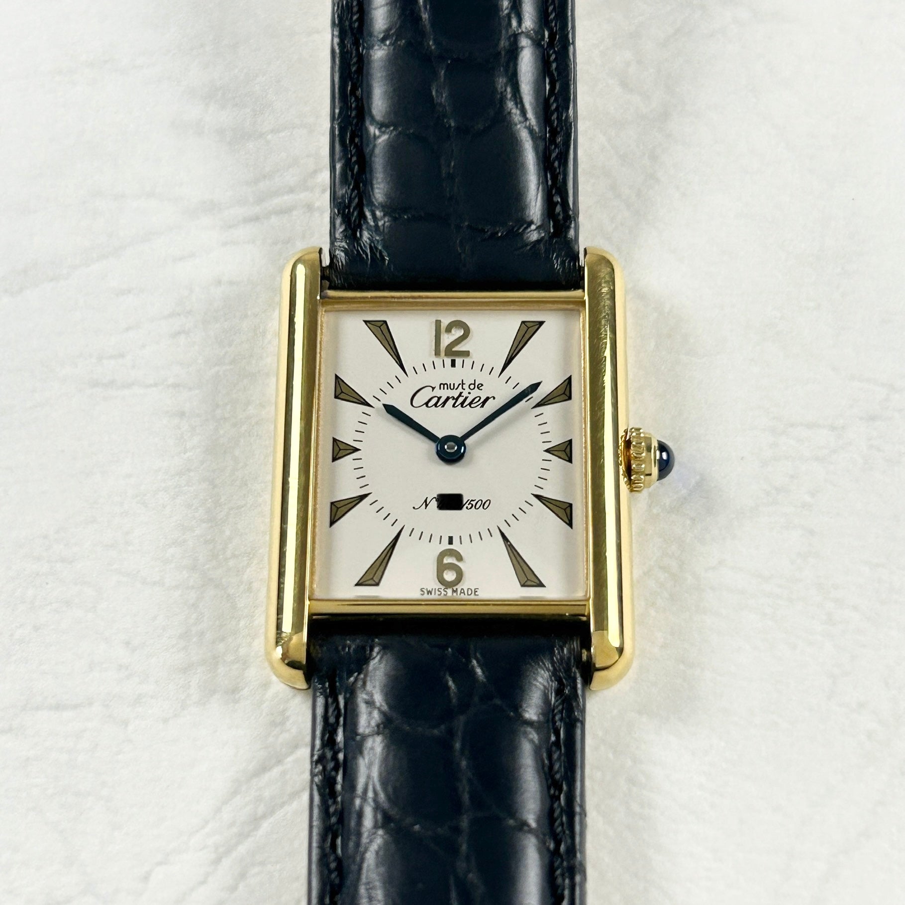 [Cartier] Cartier Must Tank LM, limited to 500 pieces worldwide, with genuine D-buckle