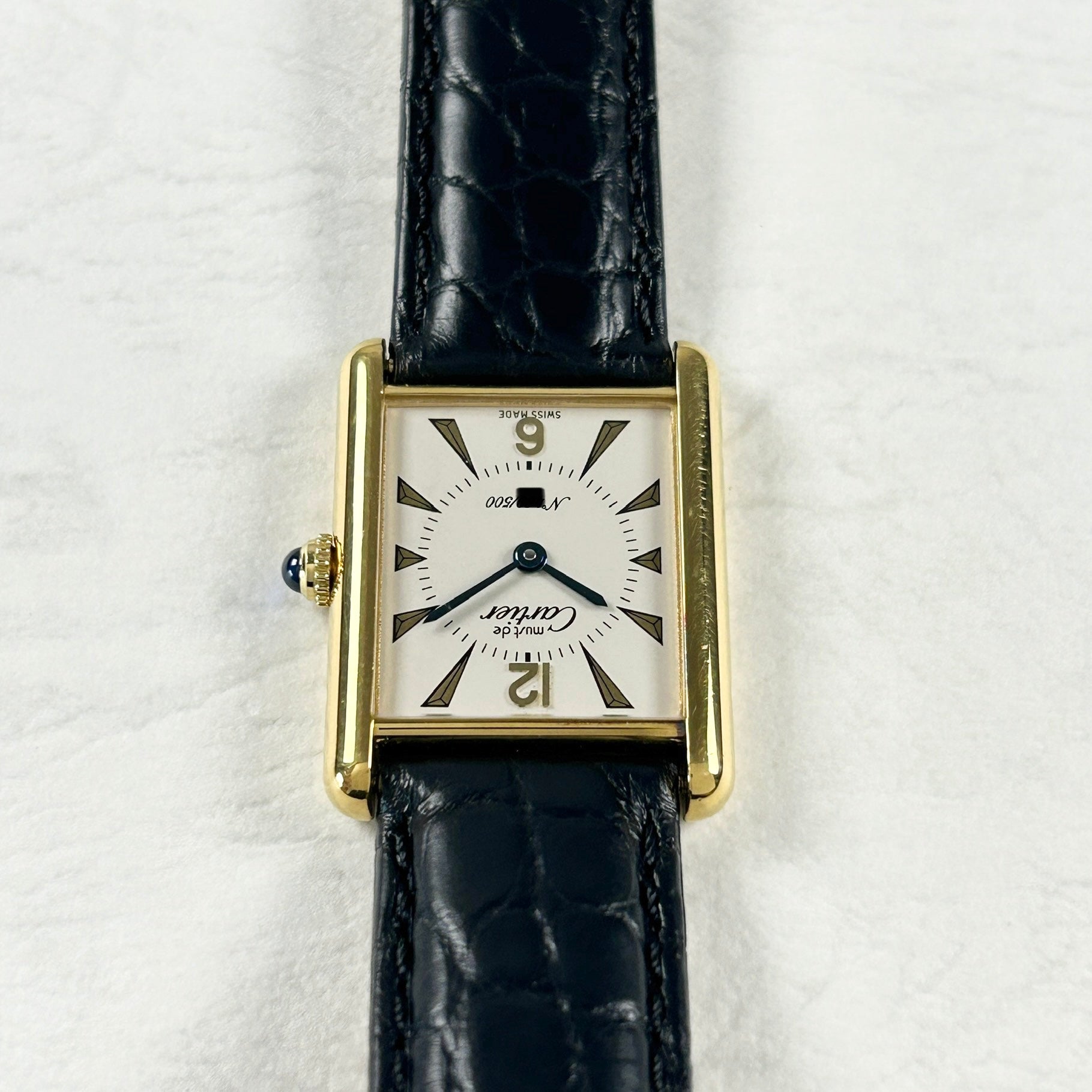 [Cartier] Cartier Must Tank LM, limited to 500 pieces worldwide, with genuine D-buckle