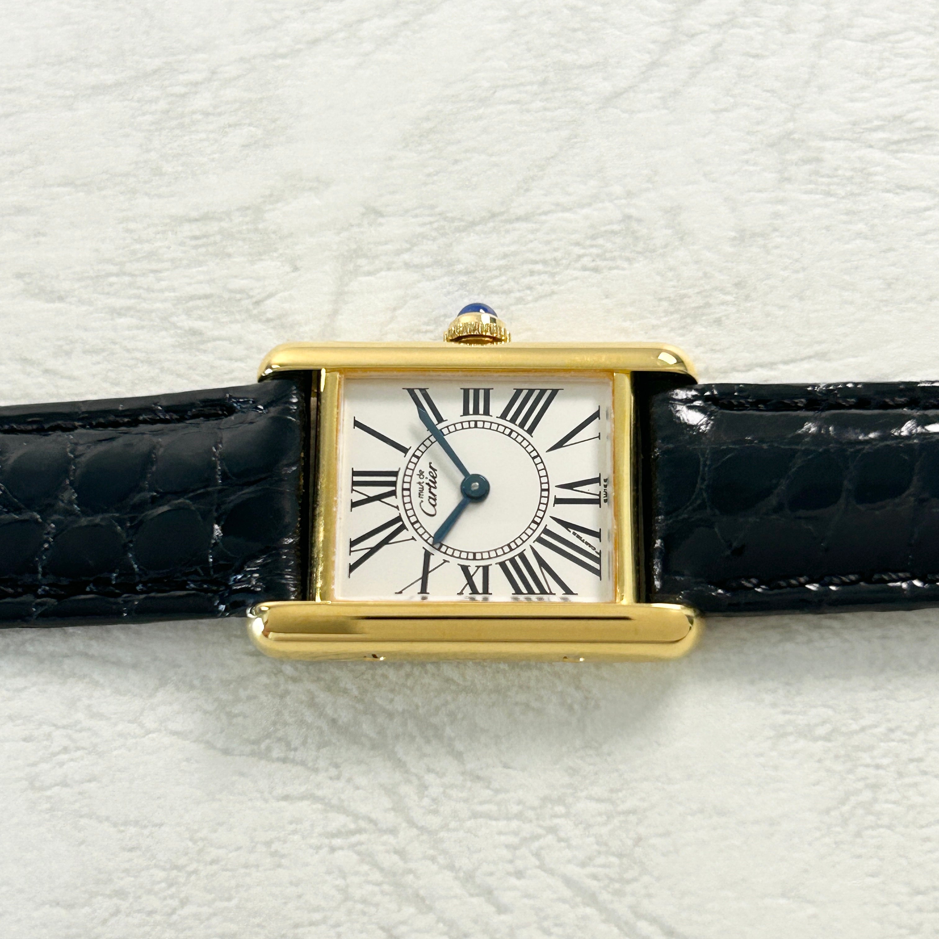 [Cartier] Cartier Must Tank SM Opalan with accessories