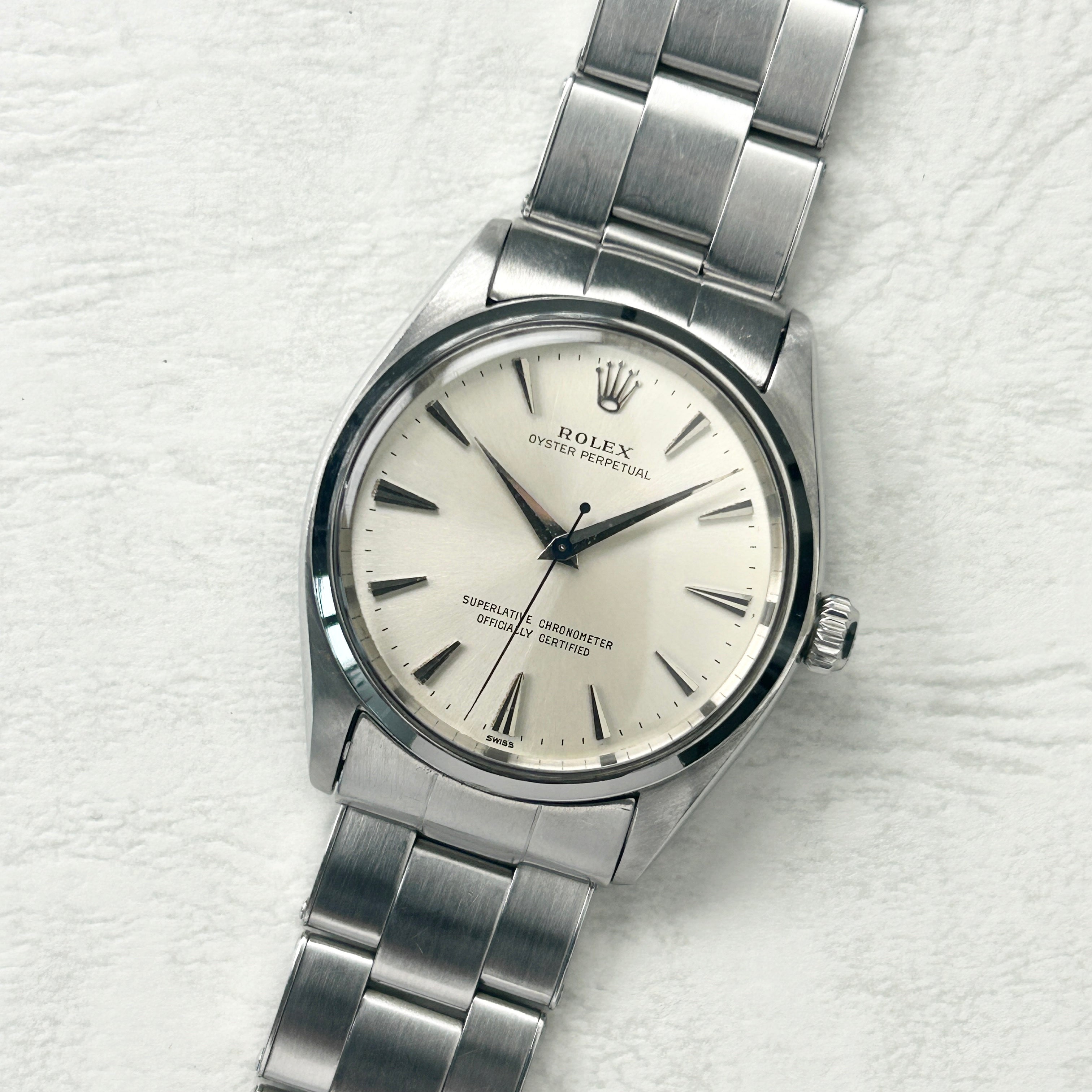 [ROLEX] Rolex Oyster Perpetual Ref.1002 Silver