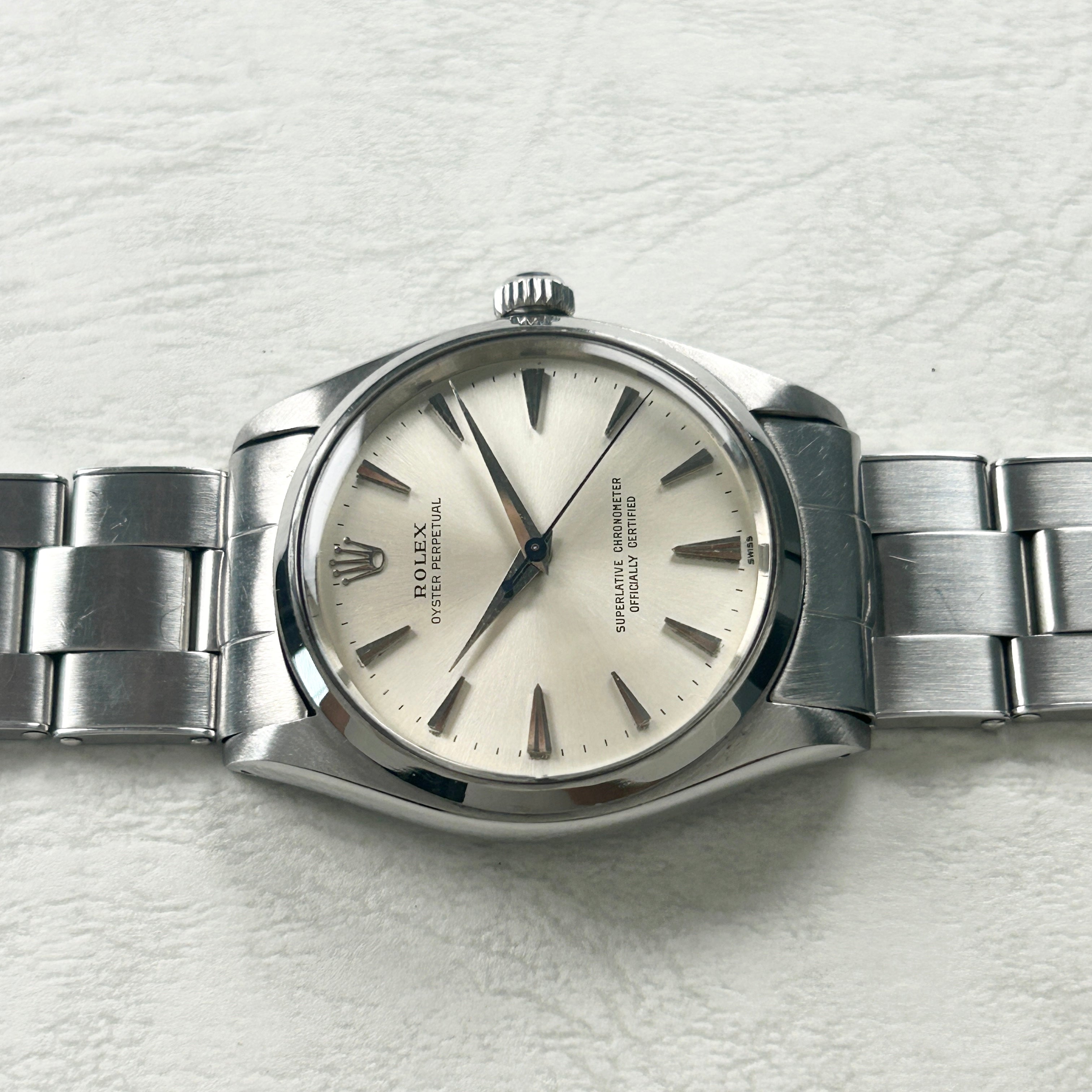 【ROLEX 】ロレックス<BR>オイスターパーペチュアルRef.1002 Silver