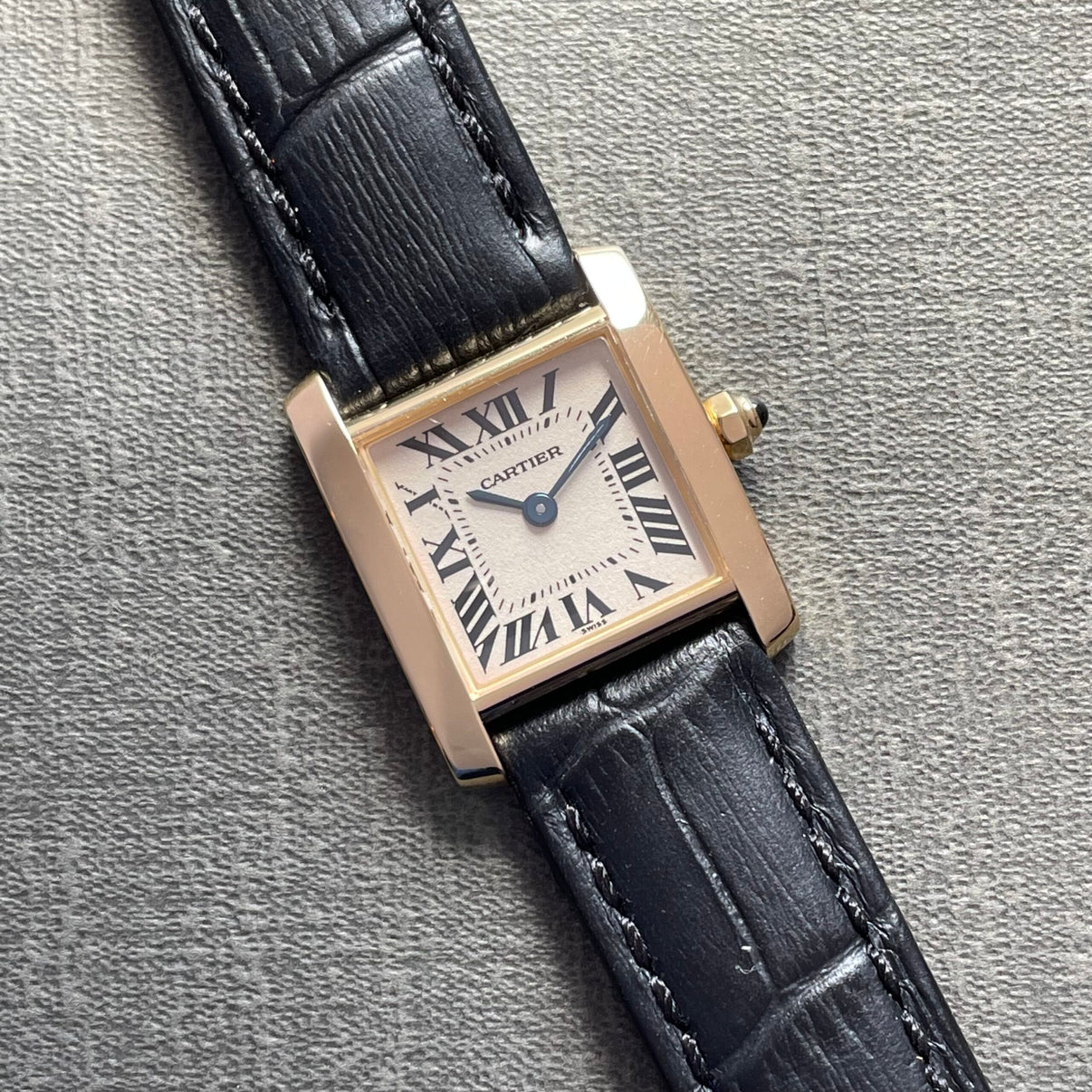 [CARTIER] Tank Francises SM 18kyg With genuine box