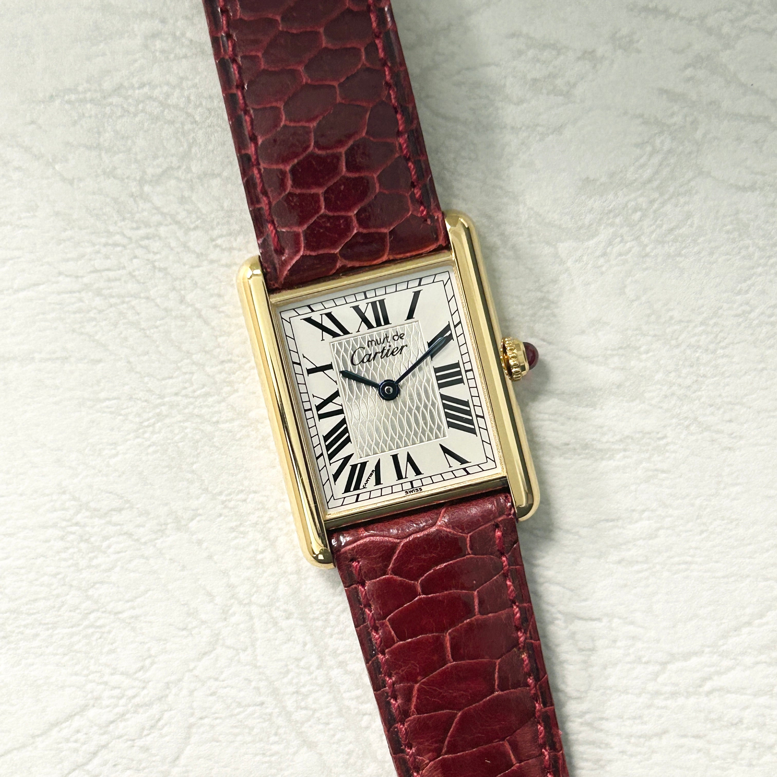 [Cartier] Cartier Must Tank LM 150th Anniversary Limited Edition of 1847 pieces with accessories