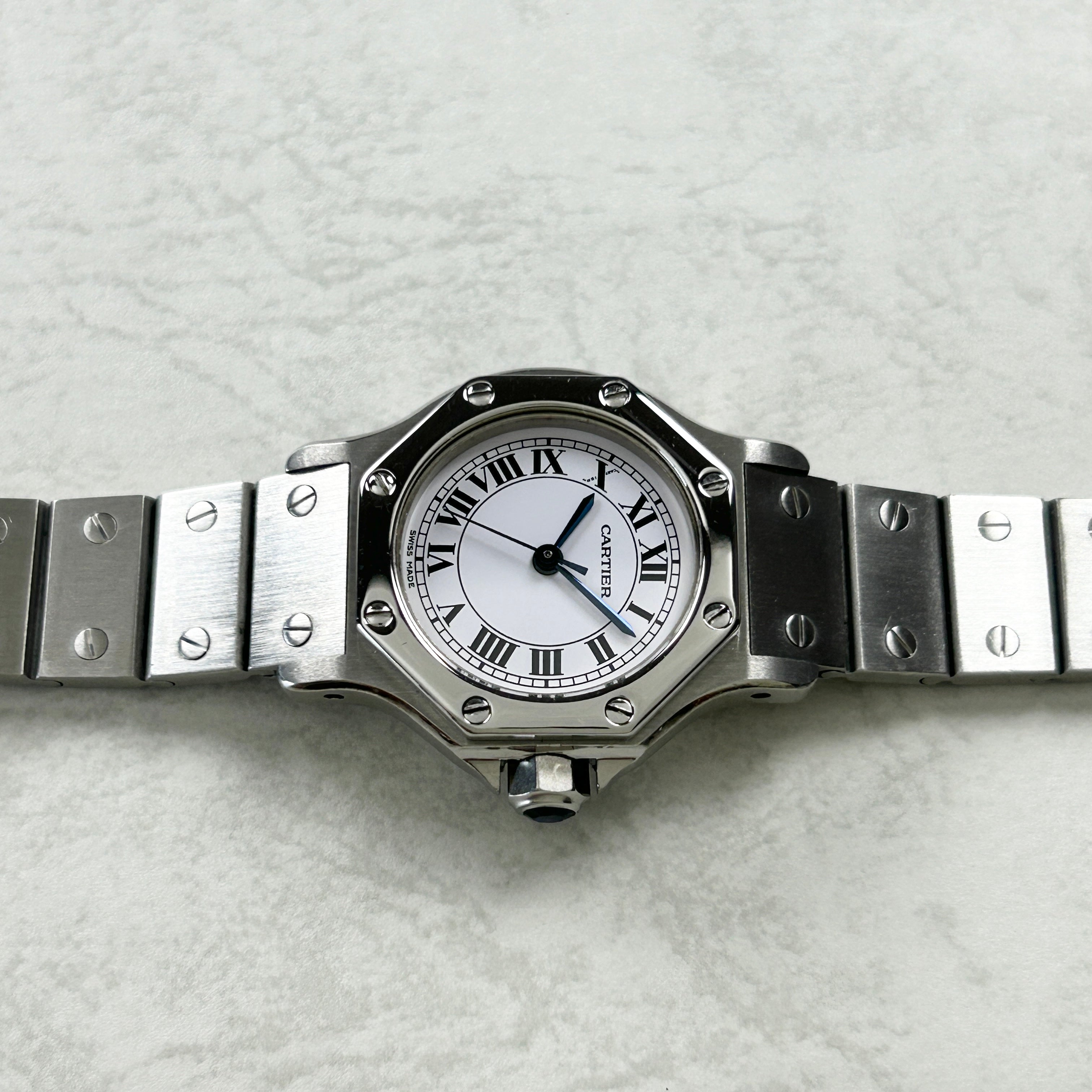 [Cartier] Cartier Santos Octagon SM Stainless Steel Automatic "SWISS MADE"