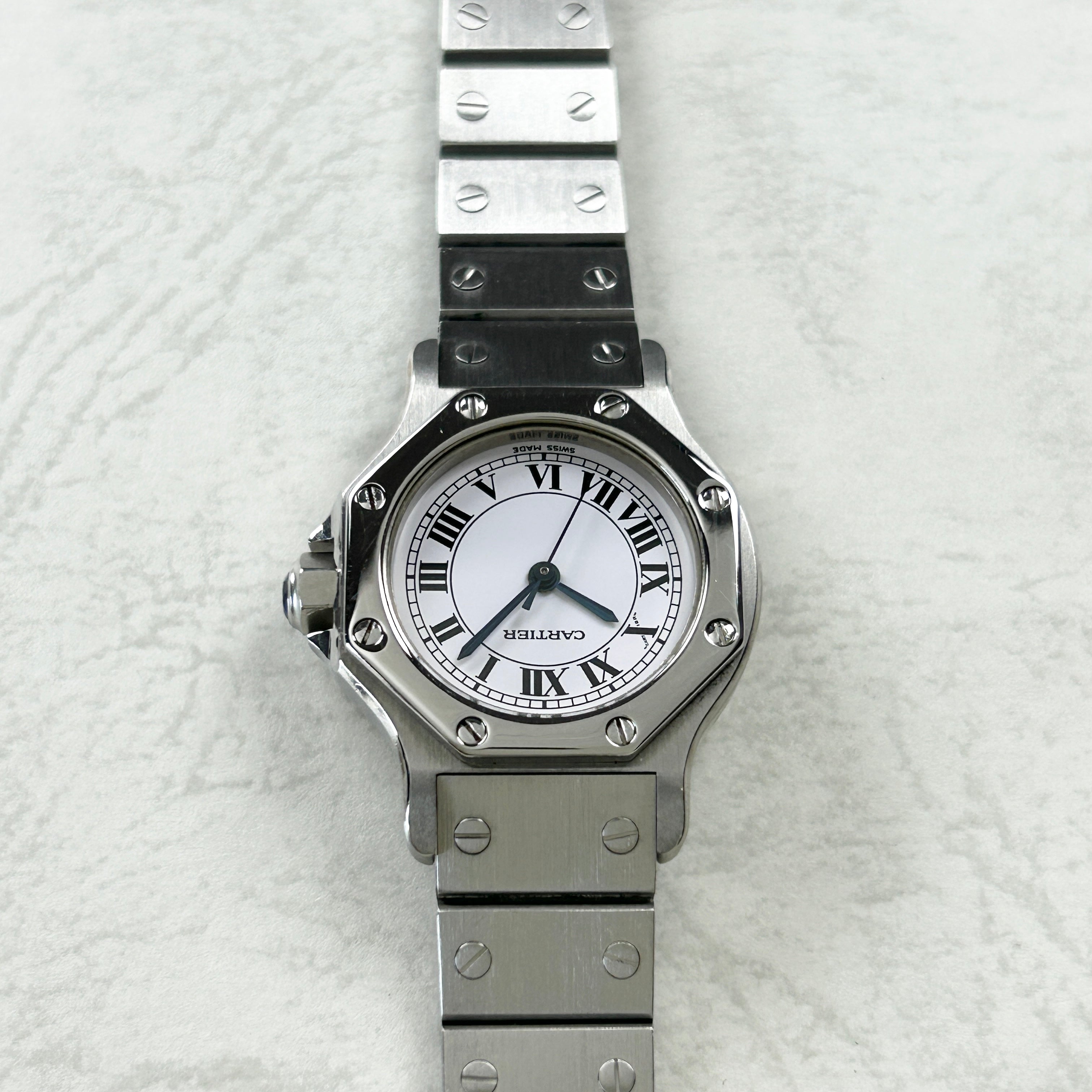 [Cartier] Cartier Santos Octagon SM Stainless Steel Automatic "SWISS MADE"