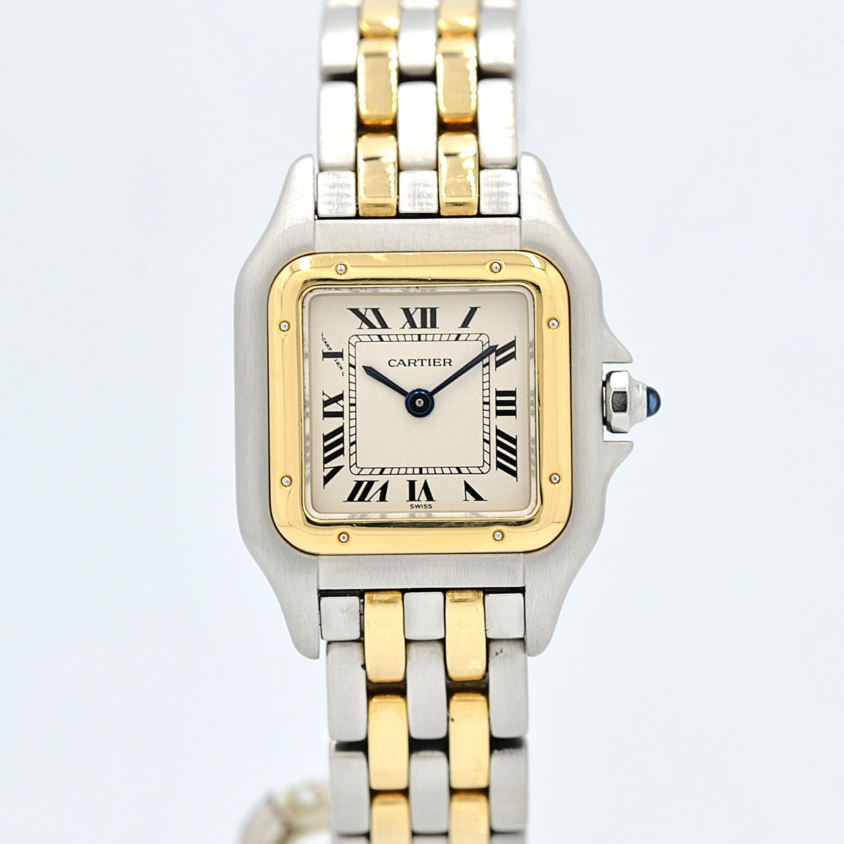 Cartier】カルティエ パンテールSM 2ロウ 18KYG×SS