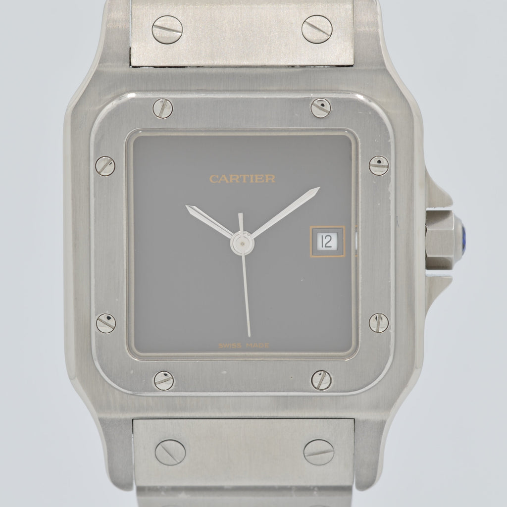 Cartier】カルティエ サントスガルベ LMステンレス Grey