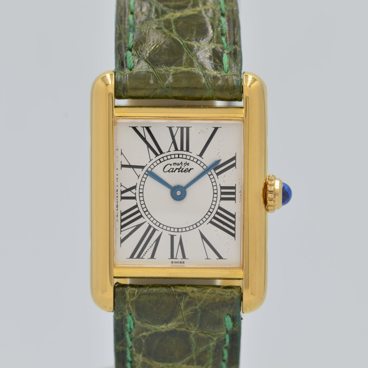 Cartier】カルティエ マストタンク SMオパラン 純正Dバックル付き