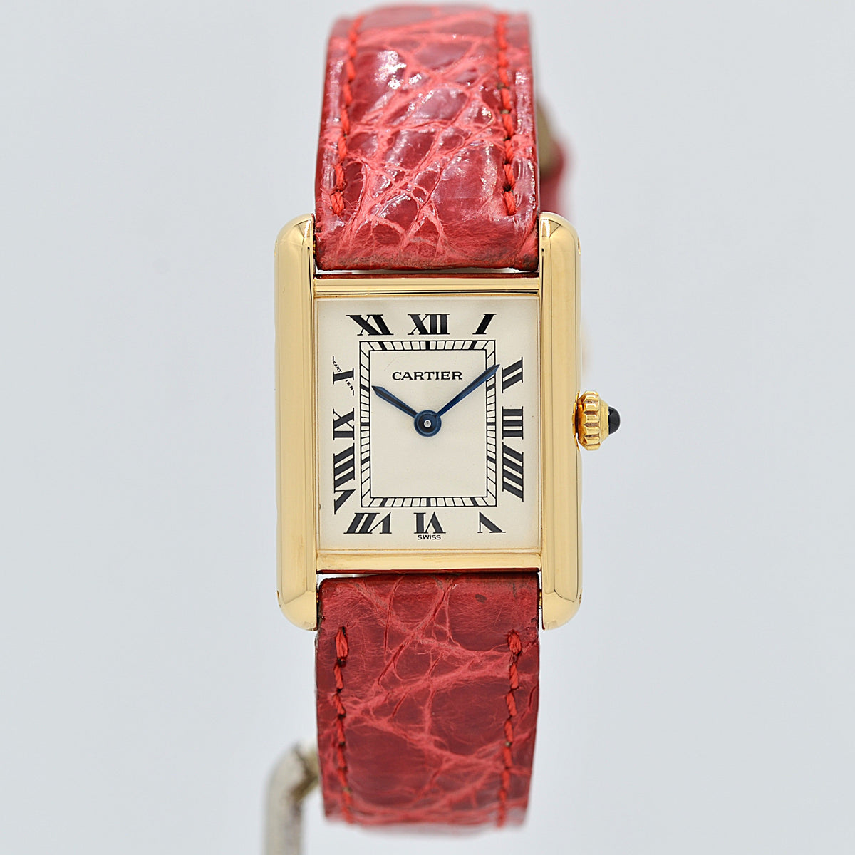 Cartier】カルティエ タンクルイカルティエ SM 18KYG 付属品完備 
