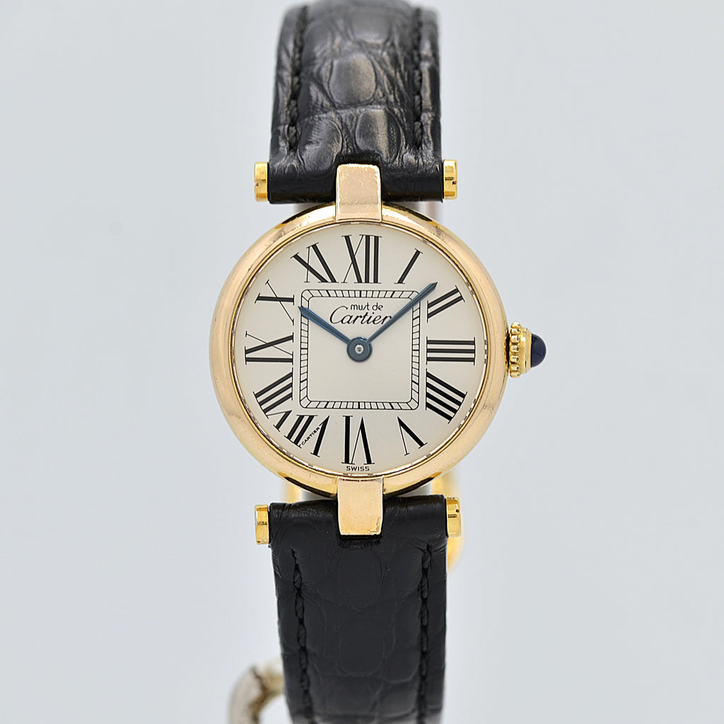 Cartier】カルティエ マストヴァンドームSM オパラン 純正Dバックル付き