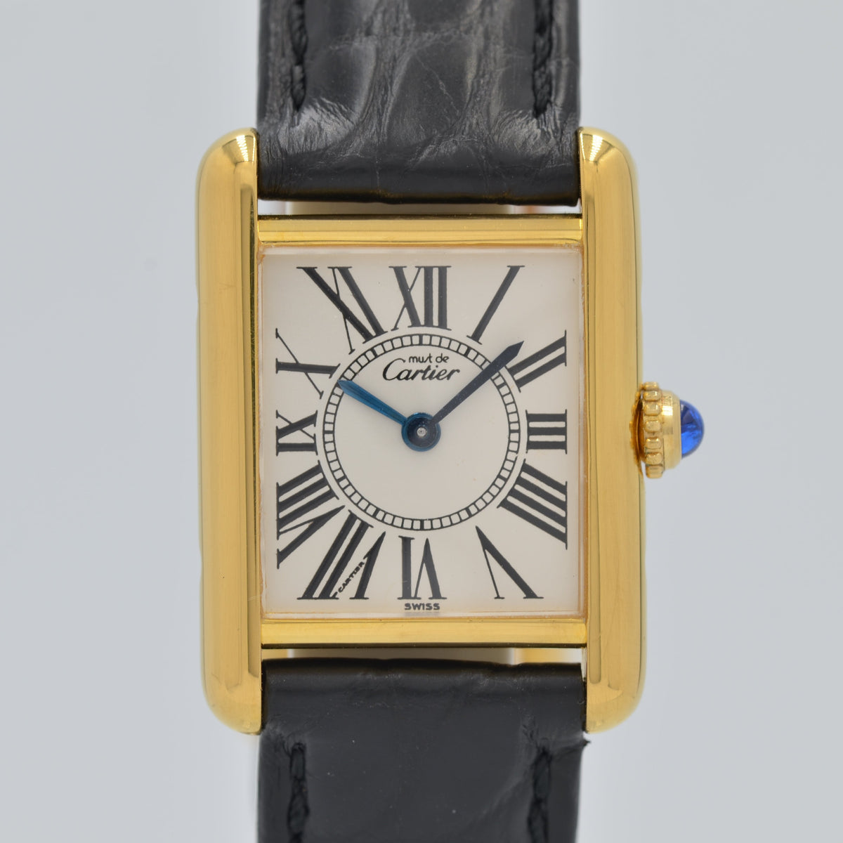 Cartier】カルティエ マストタンク SMオパラン 純正Dバックル付き