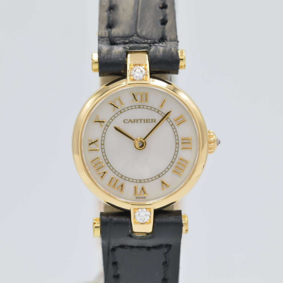 Cartier】カルティエ ミニヴァンドーム 18KYG 純正18金製Dバックル付き