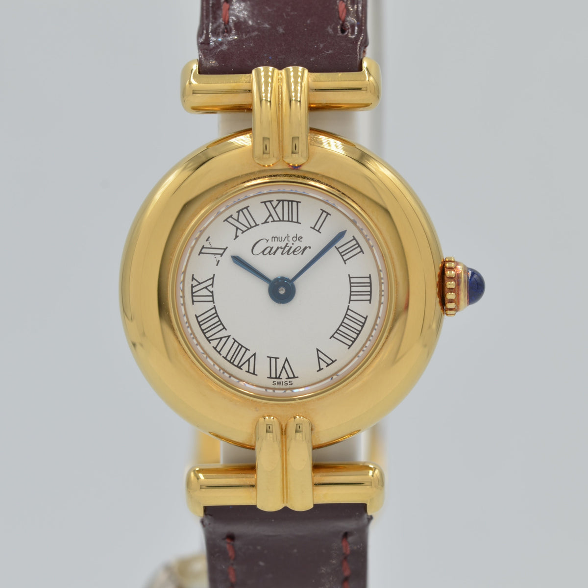 Cartier】カルティエマストコリゼ GPホワイトローマデッドストック 