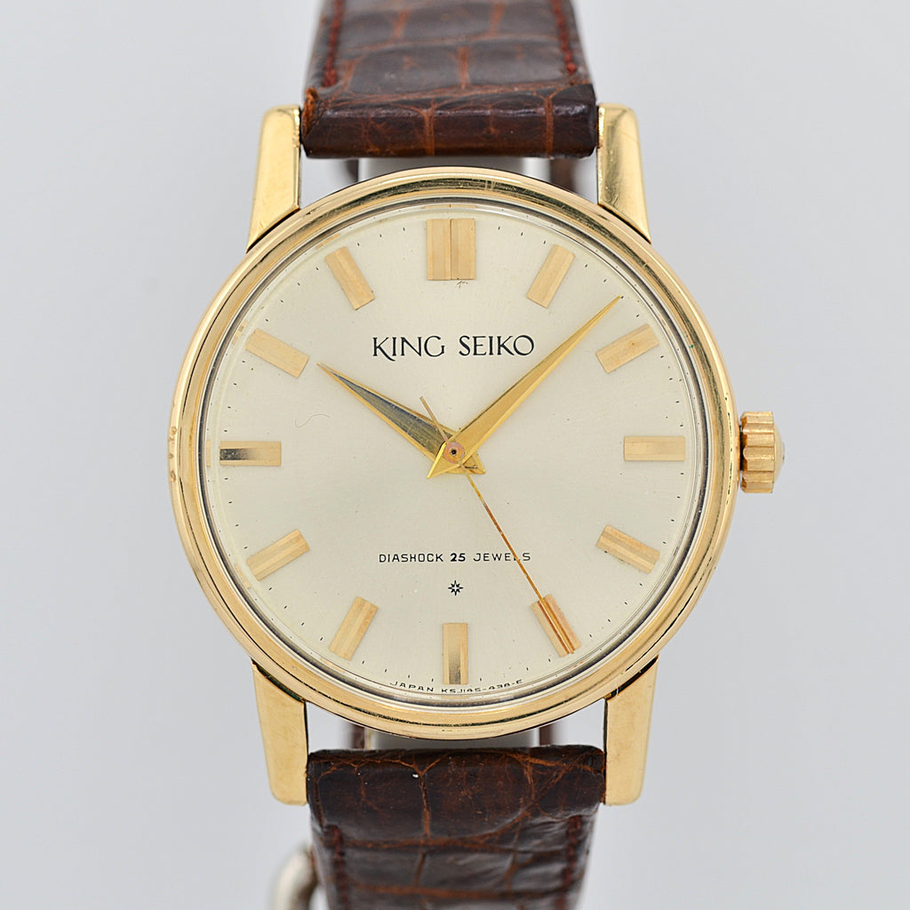 SEIKO】KING SEIKO 1st Model, Earliest Production, Small “25” with orig