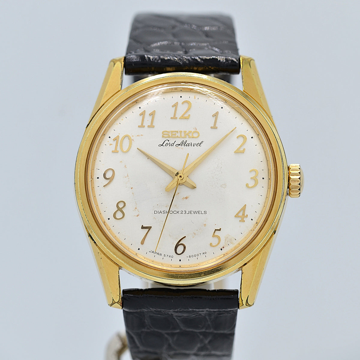 SEIKO】セイコー ロードマーベル SGP アラビア 5740-8000 純正尾錠付き