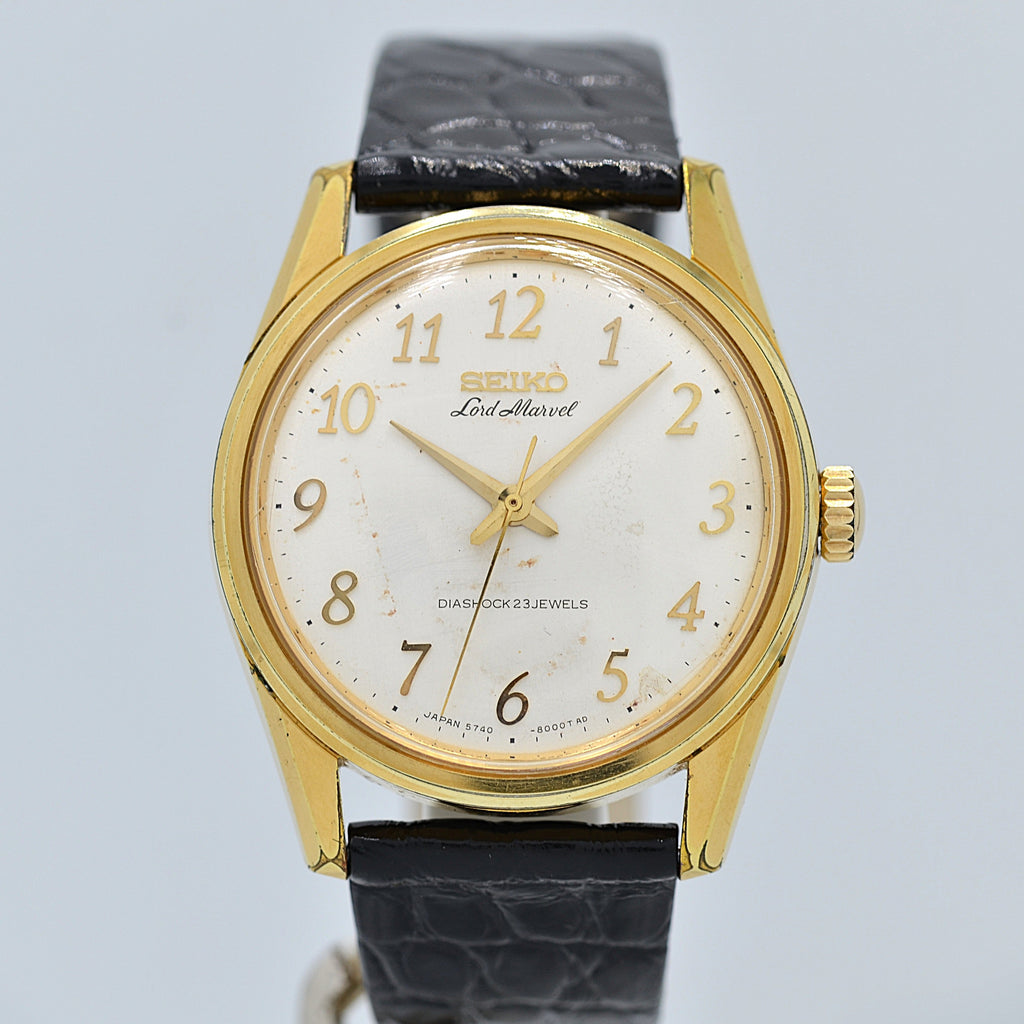 SEIKO】セイコー ロードマーベル SGP アラビア 5740-8000 純正尾錠付き