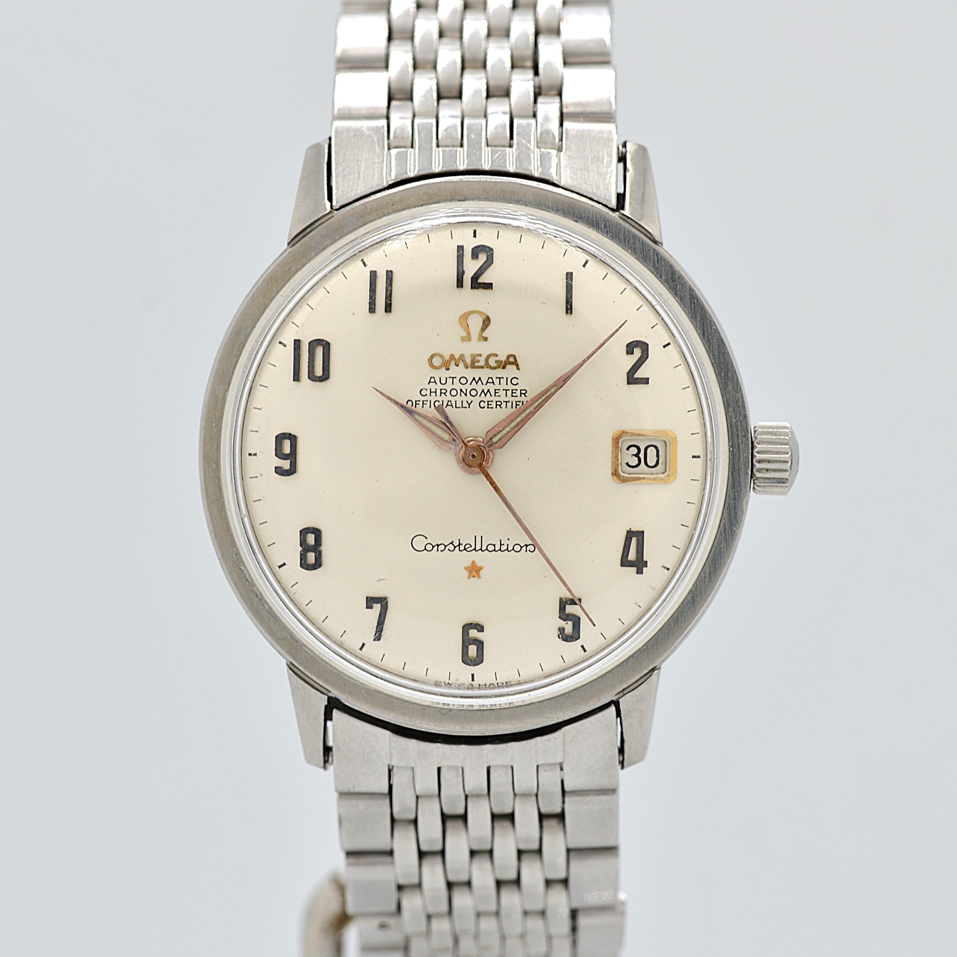オメガコンステレーション コンステレーションデイト オメガ中古