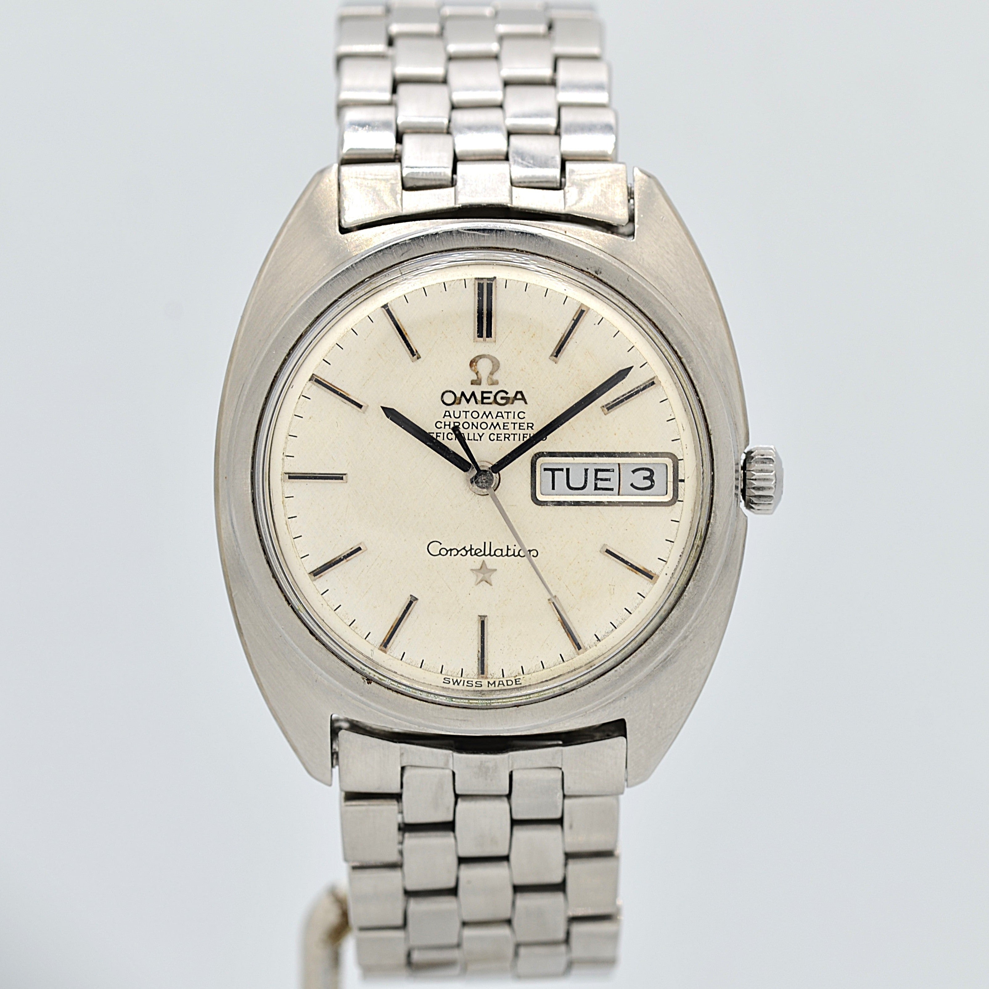 オメガコンステレーション コンステレーションデイデイト ジェラルドジェンタ