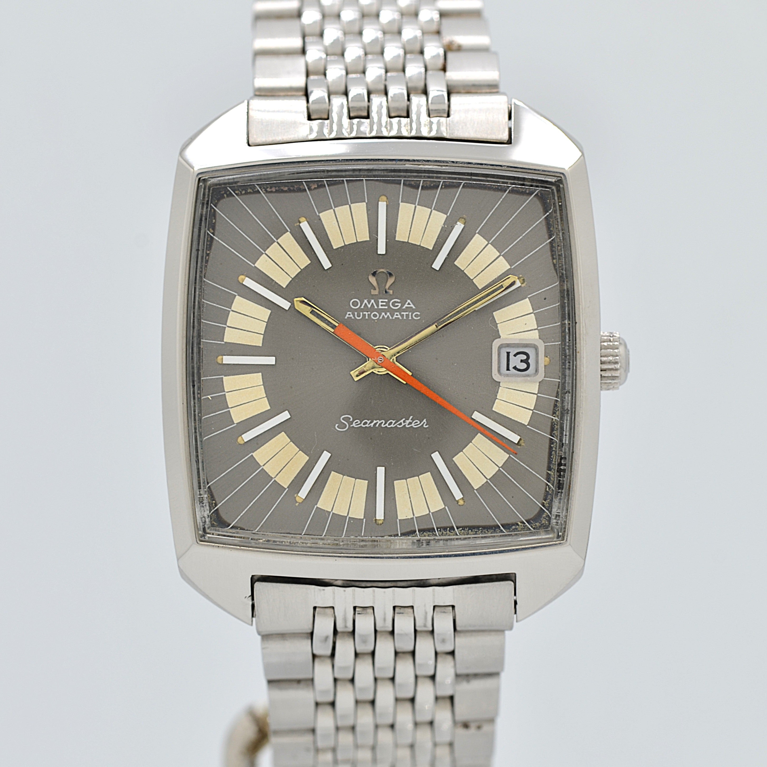 オメガシーマスター シーマスターデイト オメガ中古