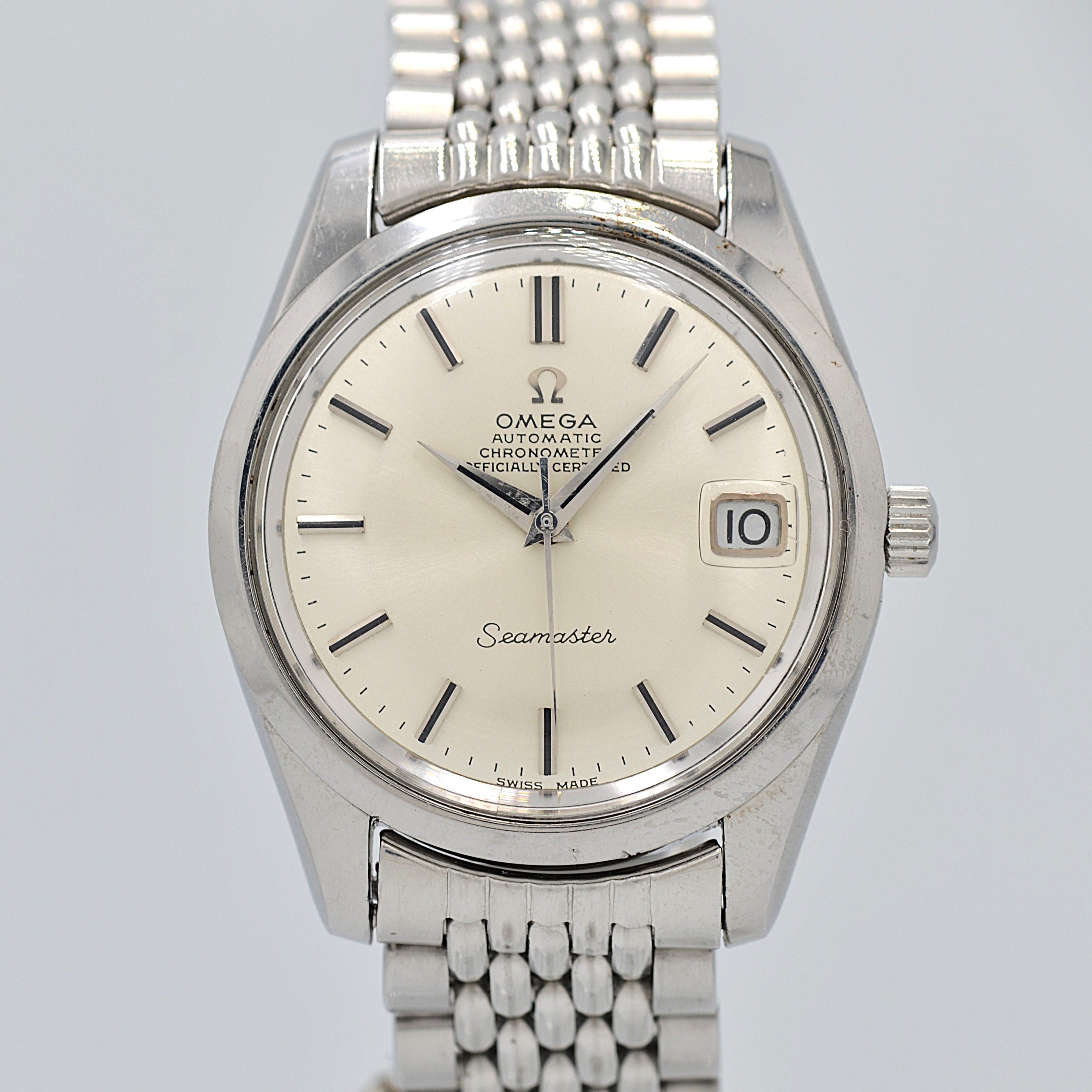 オメガシーマスター シーマスターデイト シーマスタークロノメーター