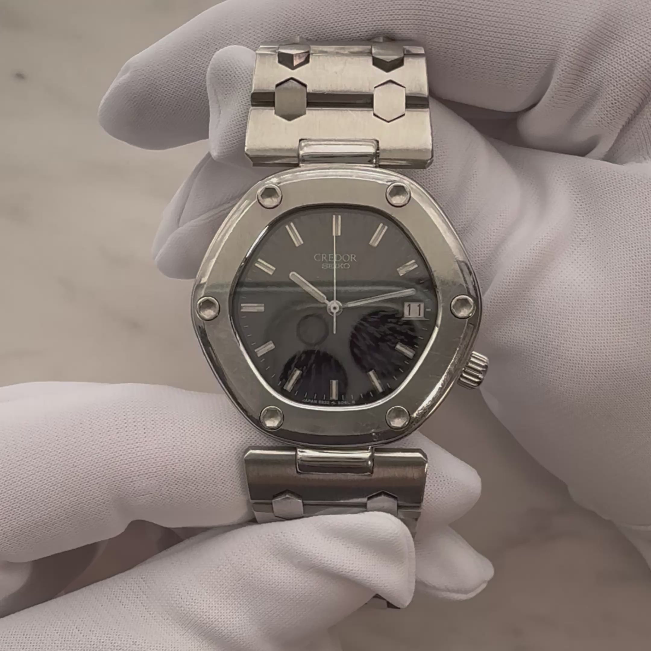 【SEIKO】セイコー クレドール1st ロコモティブ 5932-5020