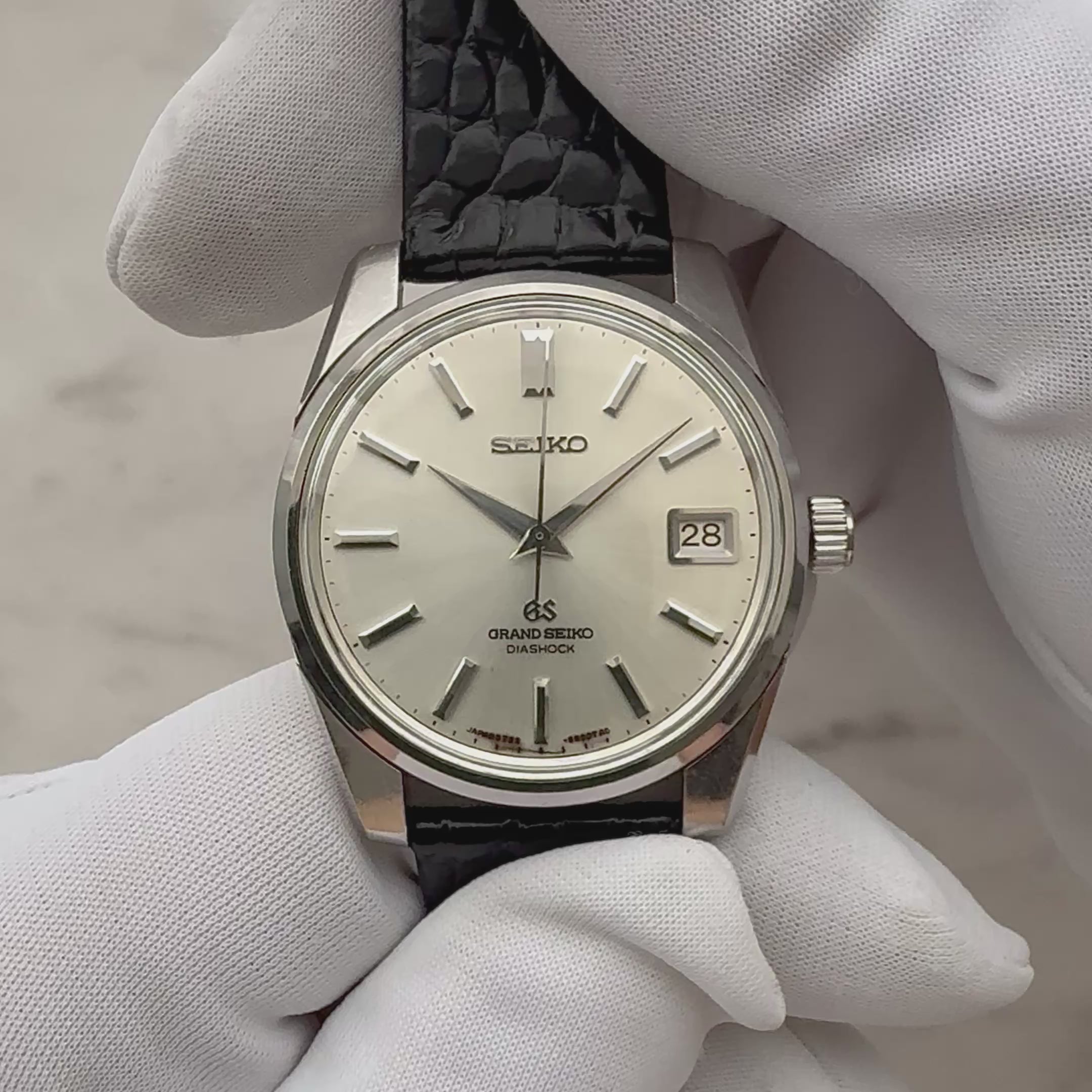 【SEIKO】セイコー グランドセイコー2nd 5722-9991 後期型 純正尾錠付き 1967年7月製造