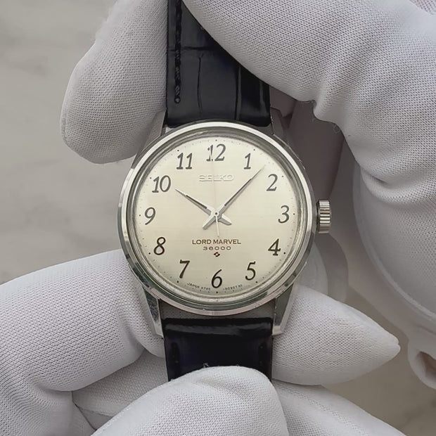 SEIKO】セイコー ロードマーベル36000 SS アラビア 1972年11月製造