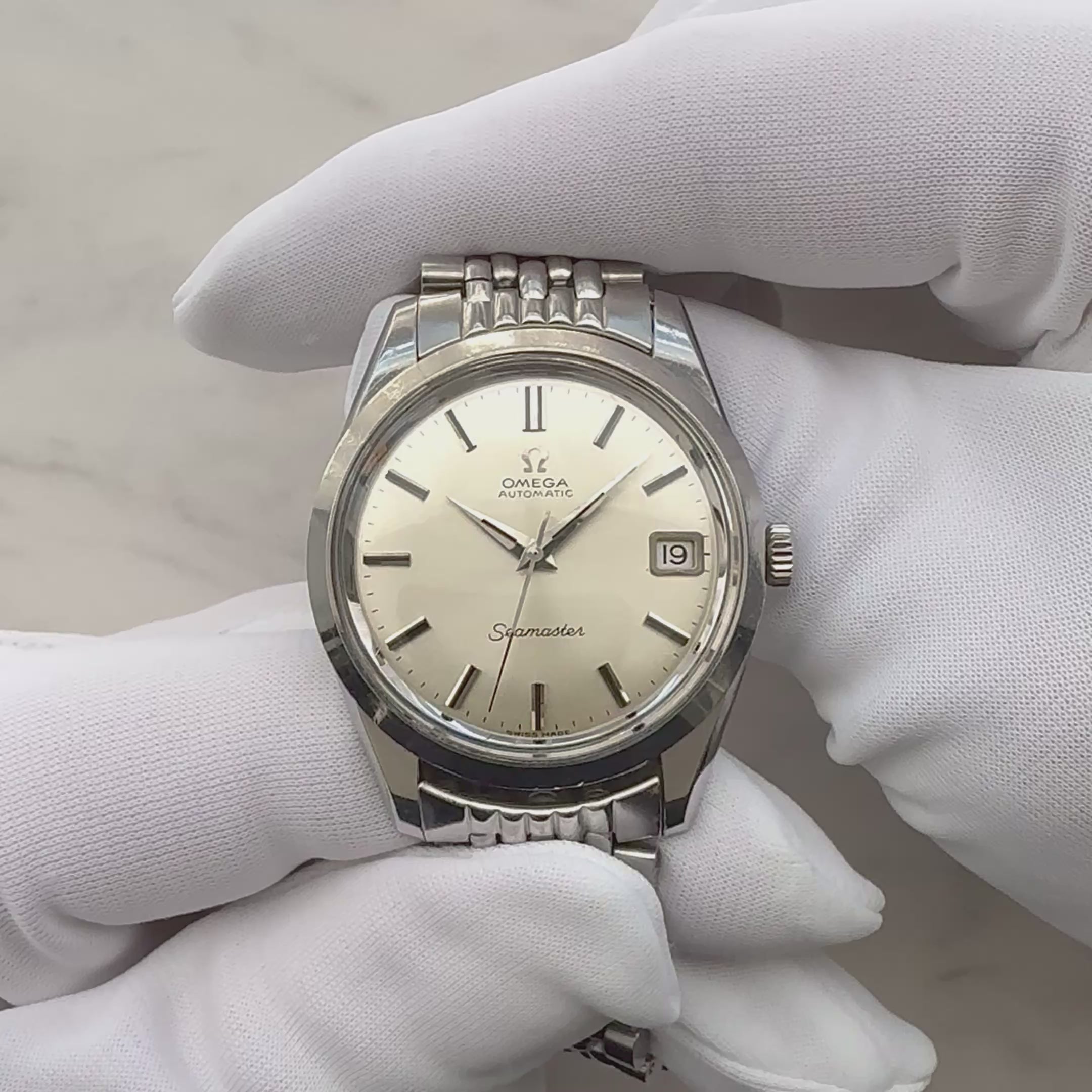 【OMEGA】オメガ シーマスターデイト SS Cal.565