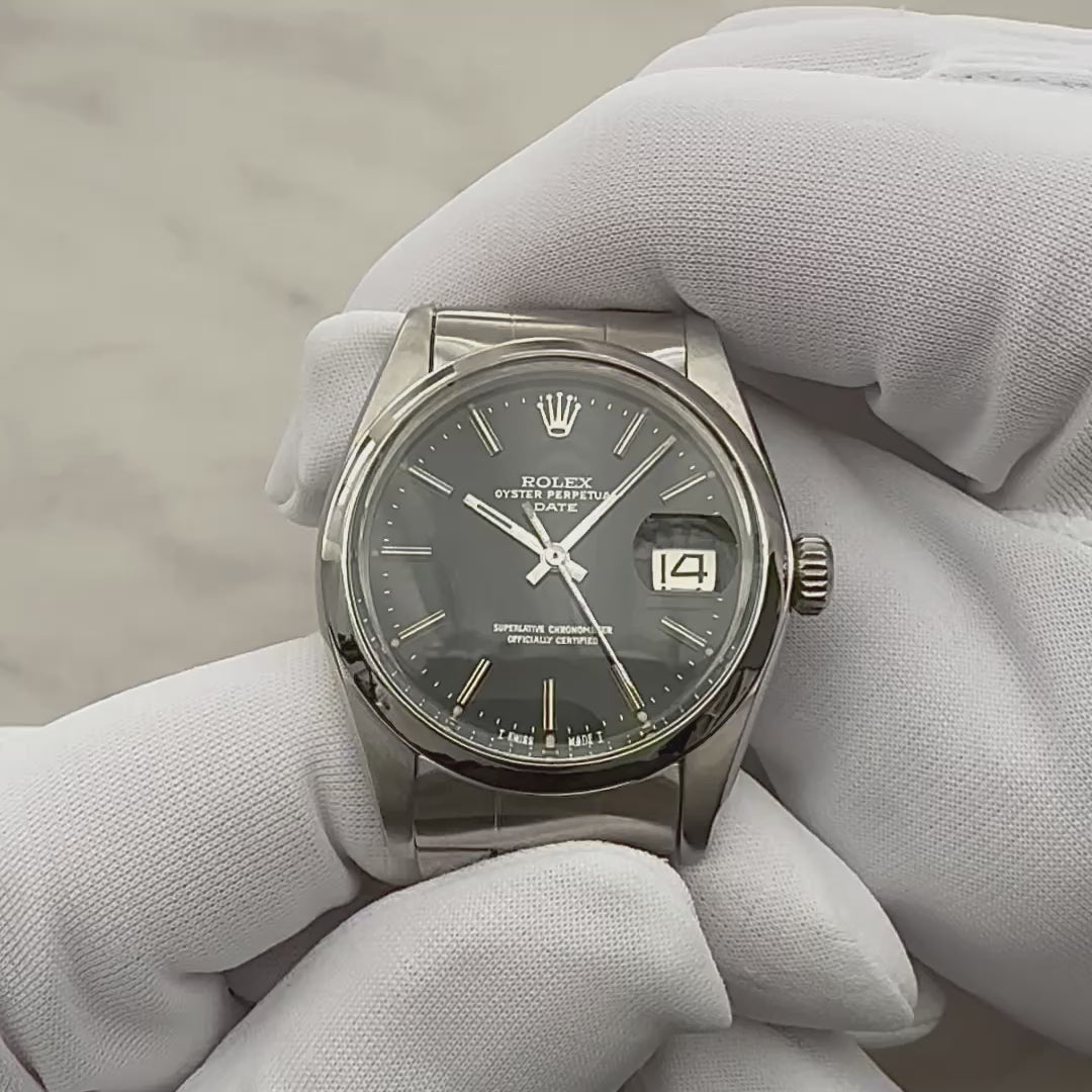 【ROLEX 】ロレックス パーペチュアルデイト Ref.1500 Black 1977年製