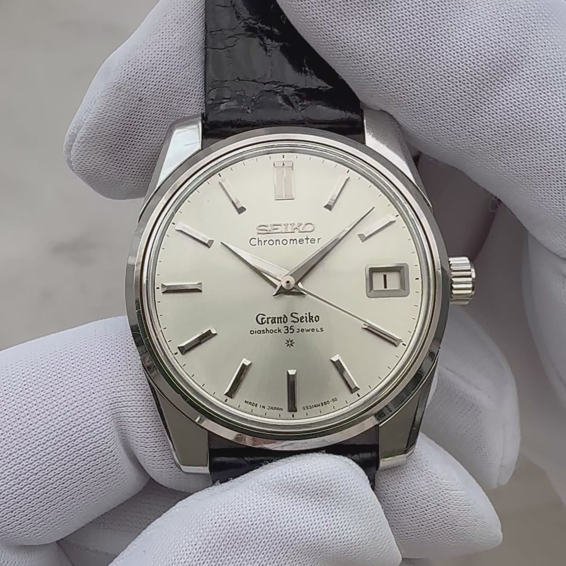 【SEIKO】Seiko Grand Seiko 2nd 43999 SD Dial with Original Buckle