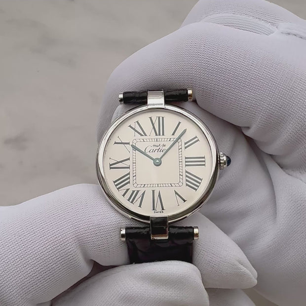 Cartier】カルティエ マストヴァンドーム LM オパラン 純正Dバックル付き