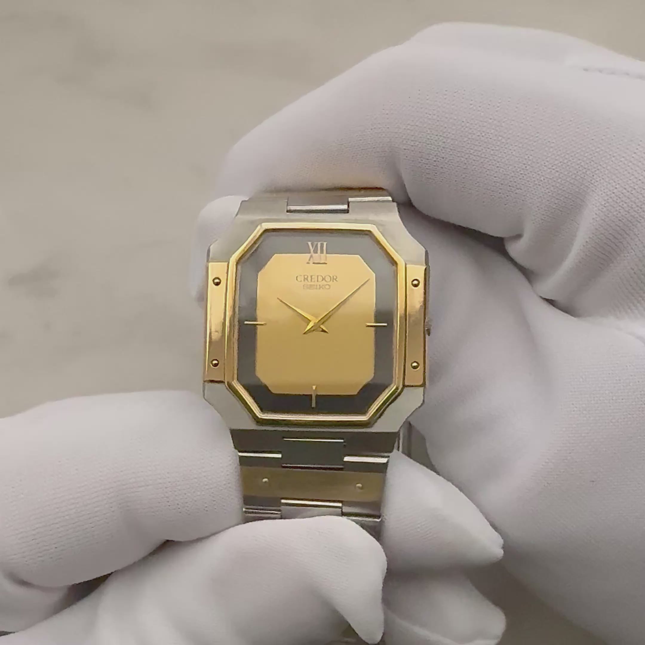 【SEIKO】セイコー クレドール 14KYG×SS 9300-5320