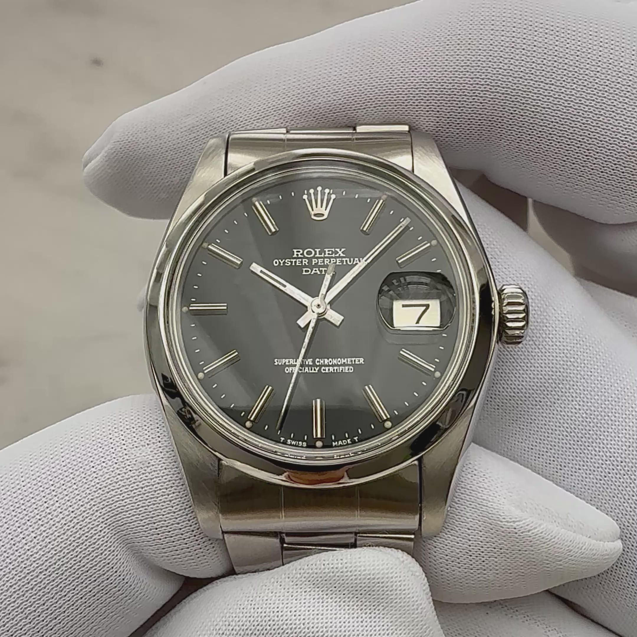 【ROLEX 】ロレックス パーペチュアルデイト Ref.1500 Black 1977年製