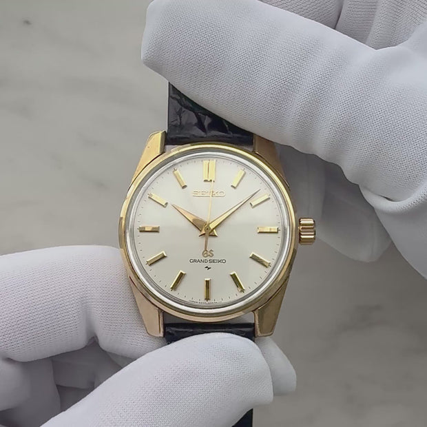 SEIKO】セイコー グランドセイコー 44GS 4420-9990 純正尾錠付き
