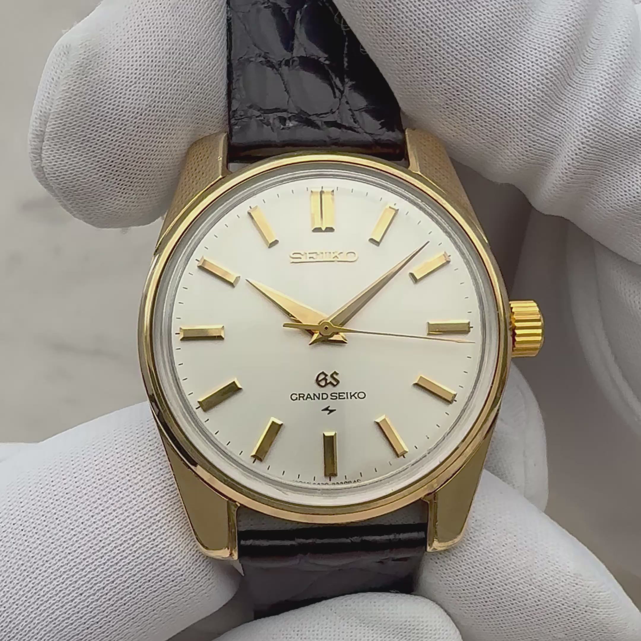[SEIKO] SEIKO Grand Seiko 44GS 4420-9990 with original buckle, manufactured in December 1967