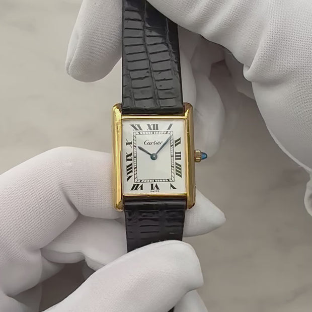 交渉◎】 Cartier プレマスト タンク LM カルティエ アメリカ Cartier 