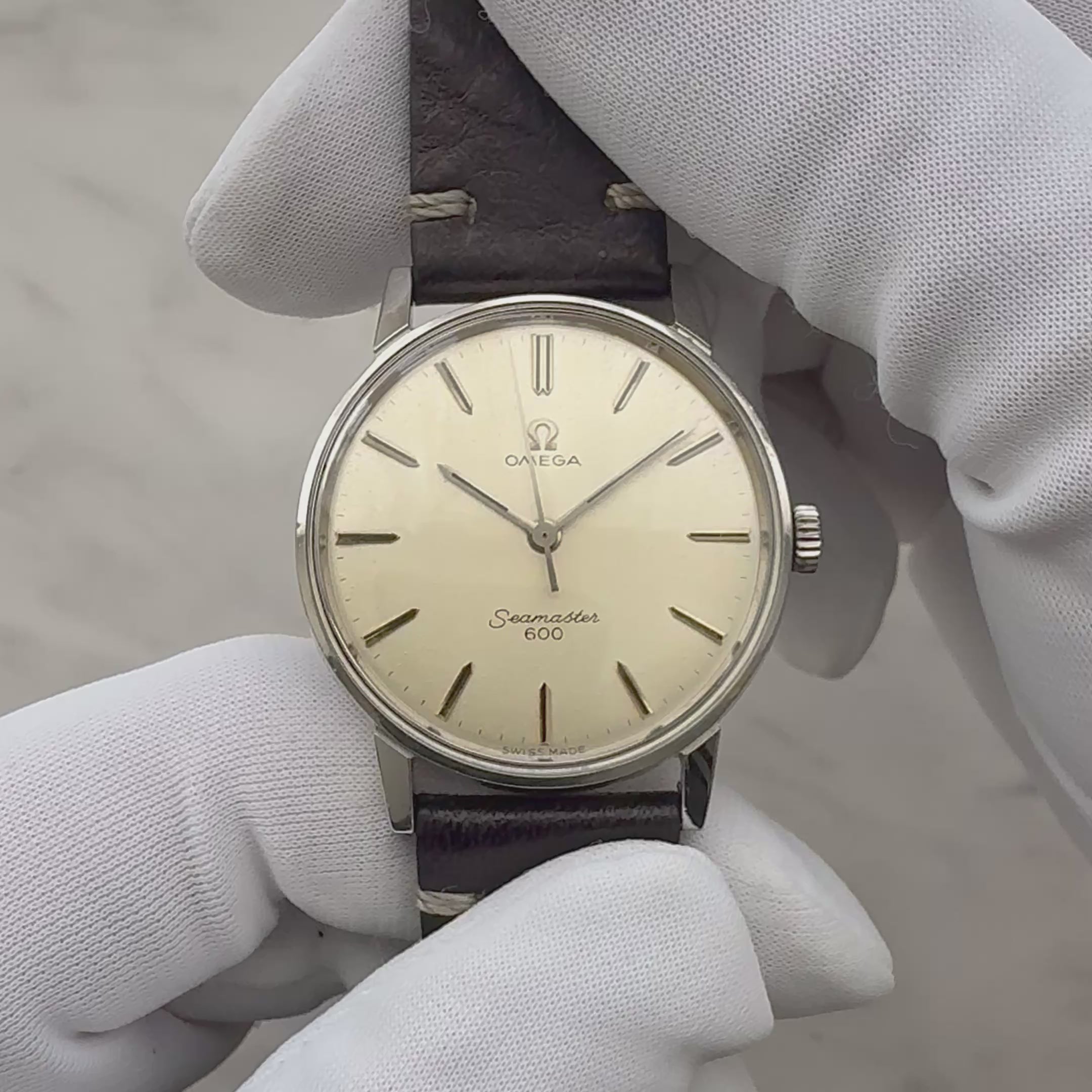 [OMEGA] OMEGA Seamaster 600 SS Silver with original buckle