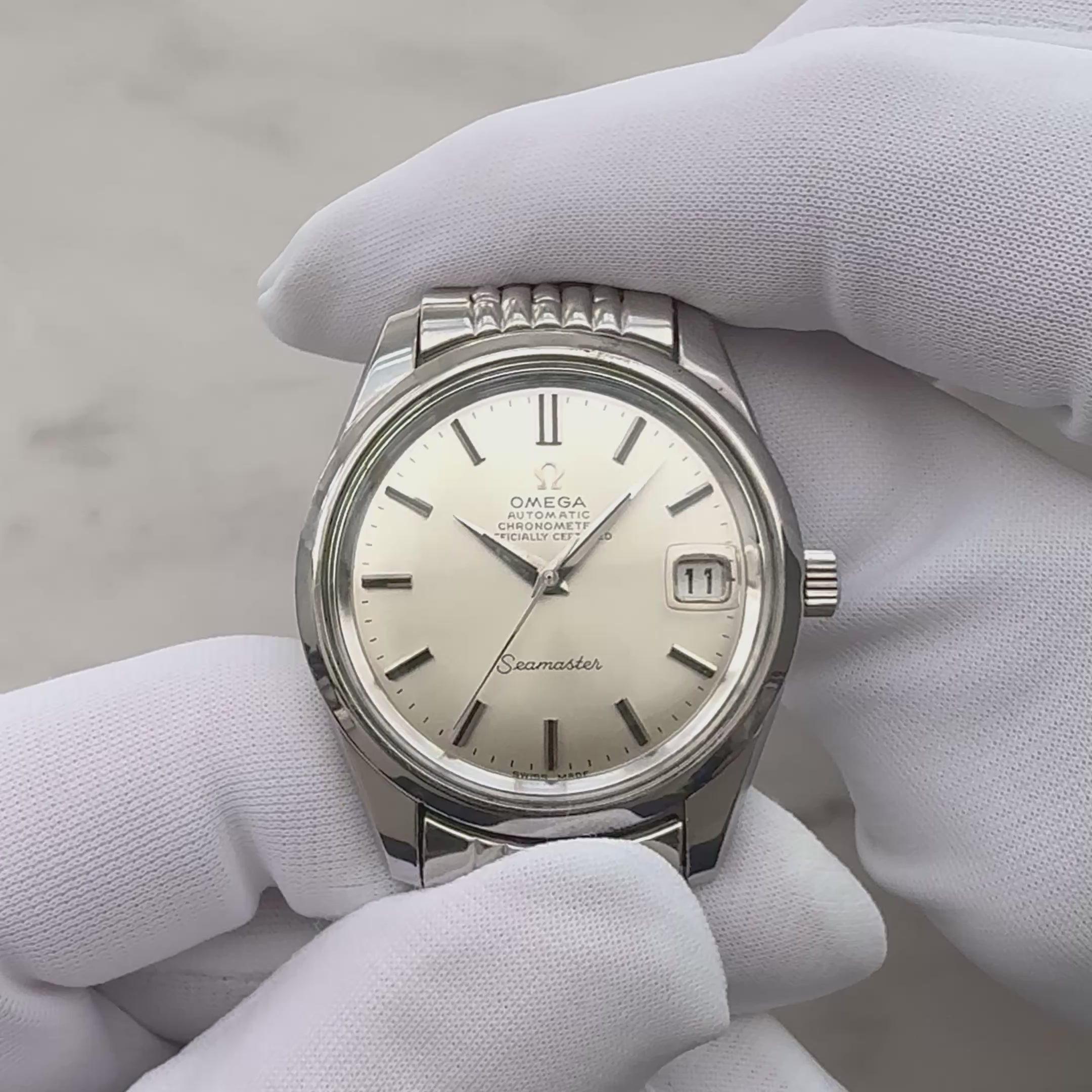 【OMEGA】オメガ シーマスターデイトクロノメーター SS Cal.564