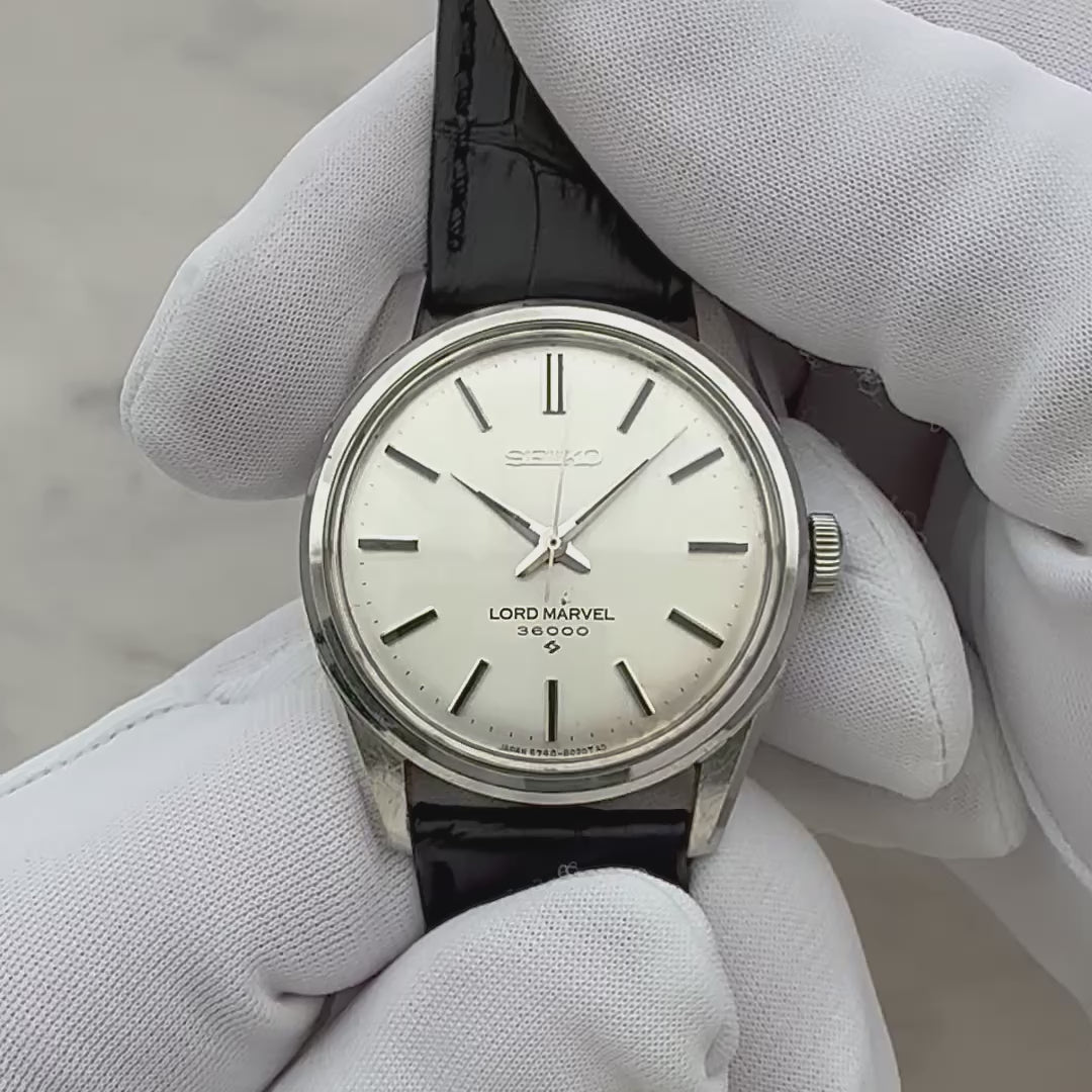 [SEIKO] Seiko Lord Marvel 36000 SS bar early model seahorse