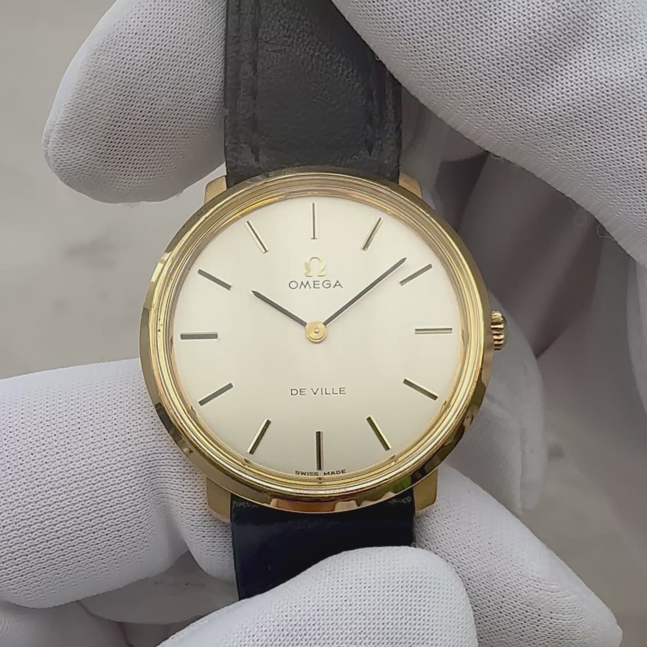 【OMEGA】オメガ デヴィル GP ワンピースケース Gold デッドストック