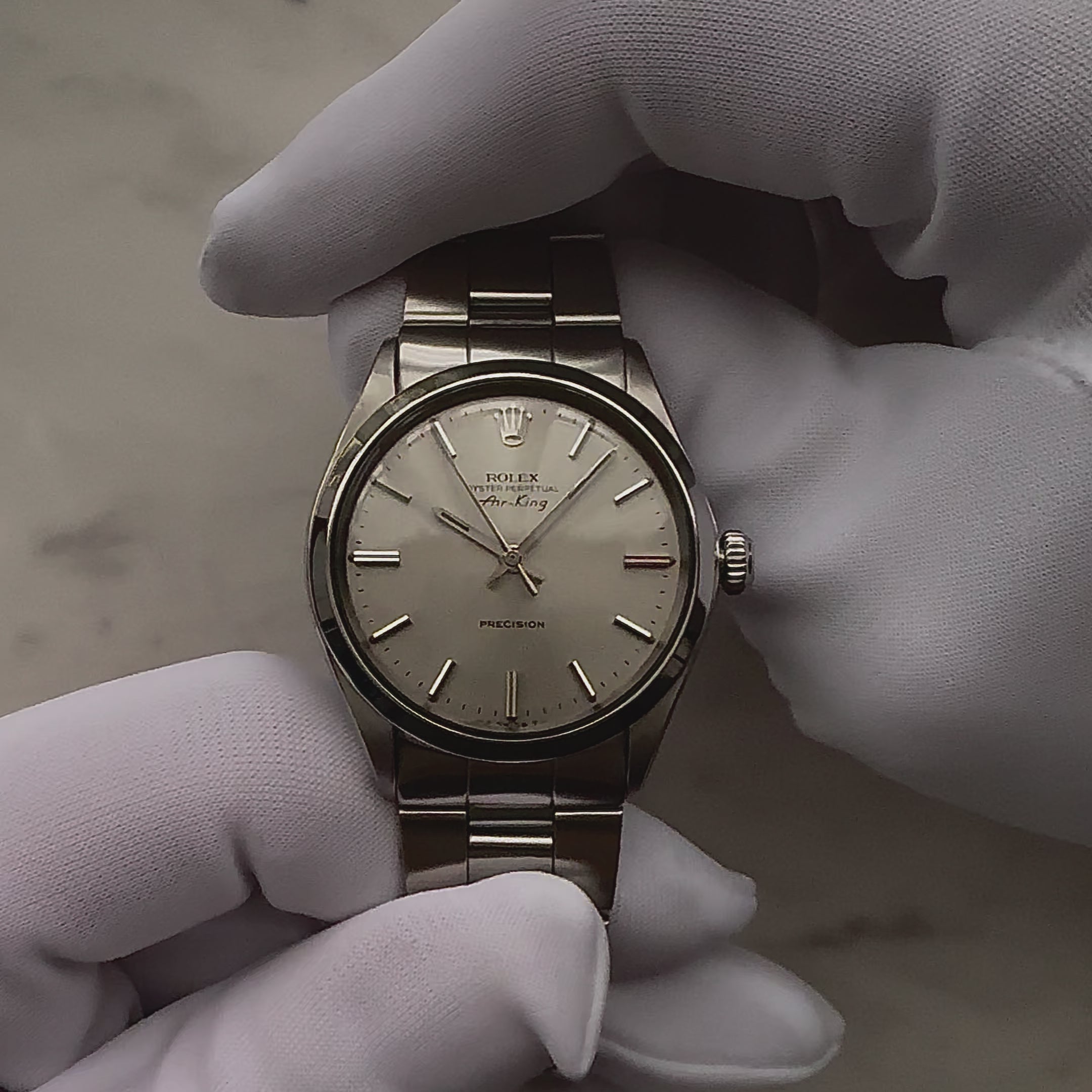 [ROLEX] Rolex Air King Ref.5500 Light grey