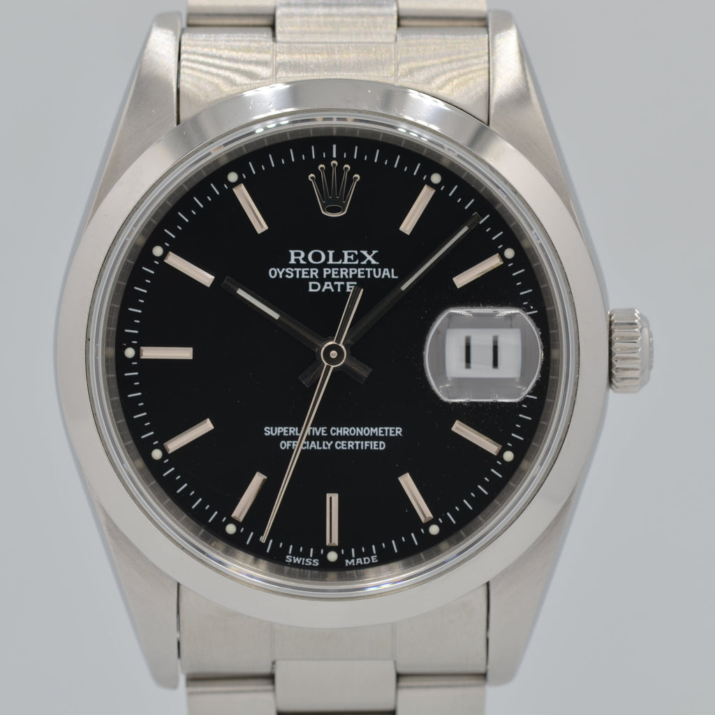 ROLEX 】ロレックス パーペチュアルデイト Ref.15200 Black S品番