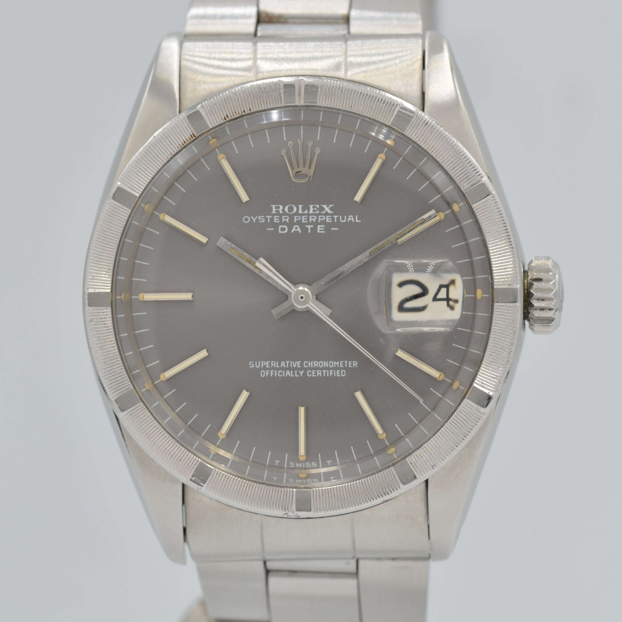 ROLEX 】ロレックスパーペチュアルデイト Ref.1501 Grey