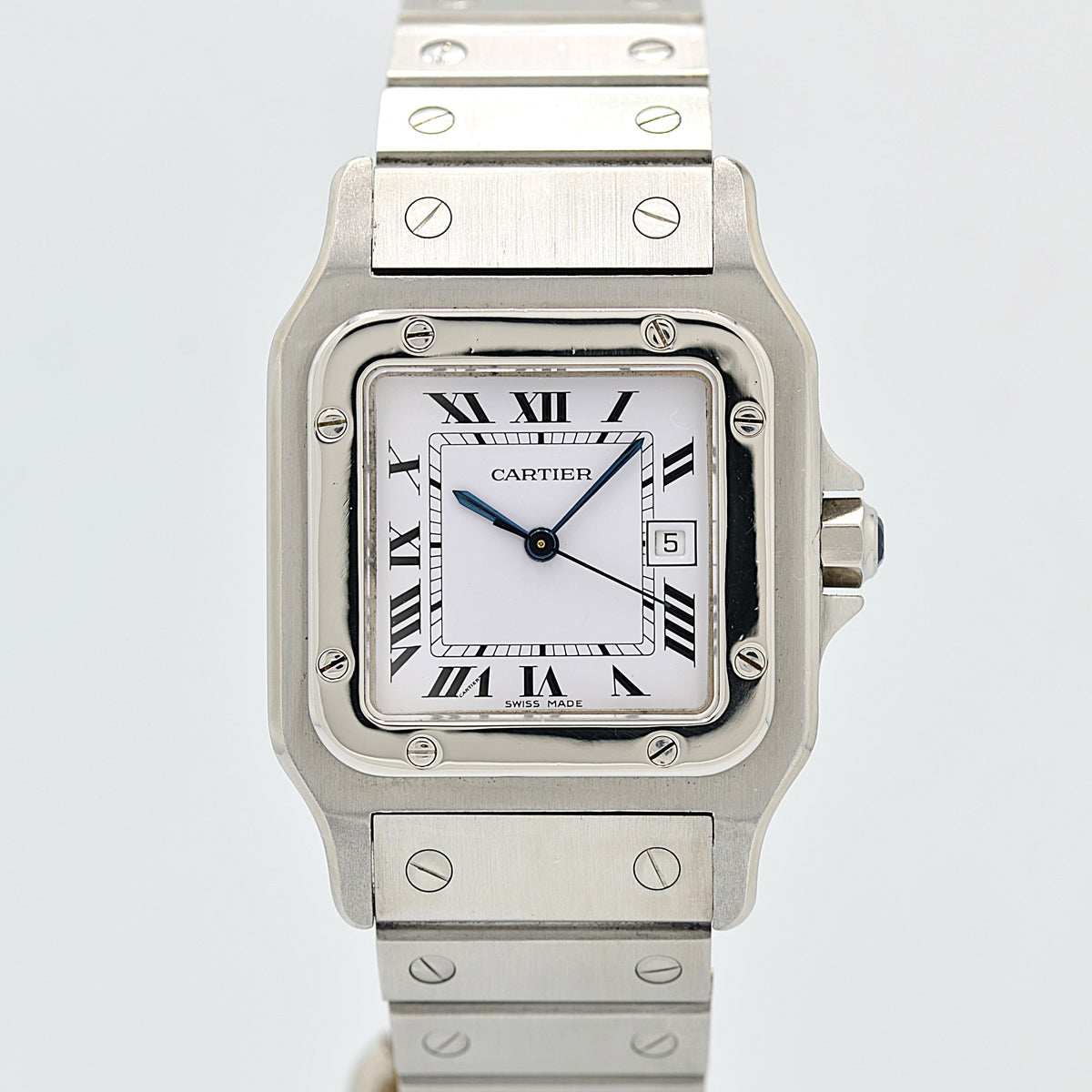 Cartier】カルティエ サントスガルベ LMステンレス SWISS MADE 表記
