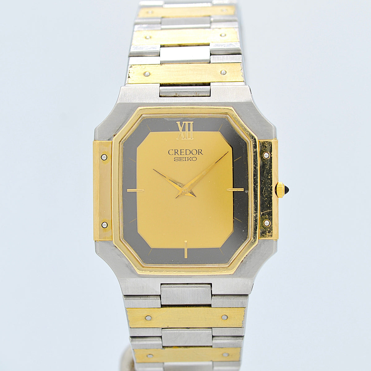 SEIKO】 セイコー クレドール 14KYG×SS 9300-5320 1981年11月製造