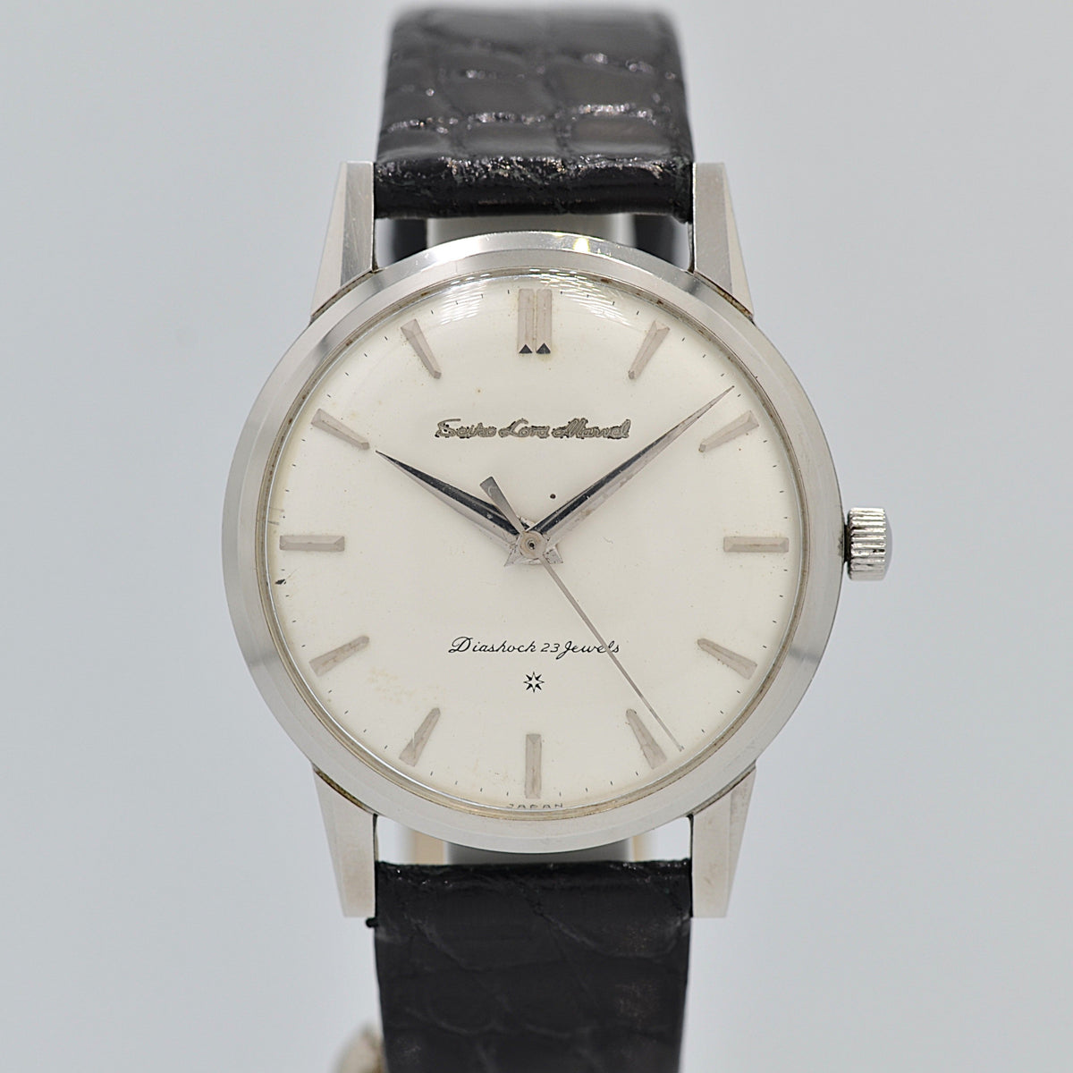 SEIKO】セイコー ロードマーベル SS 彫り文字盤 14056
